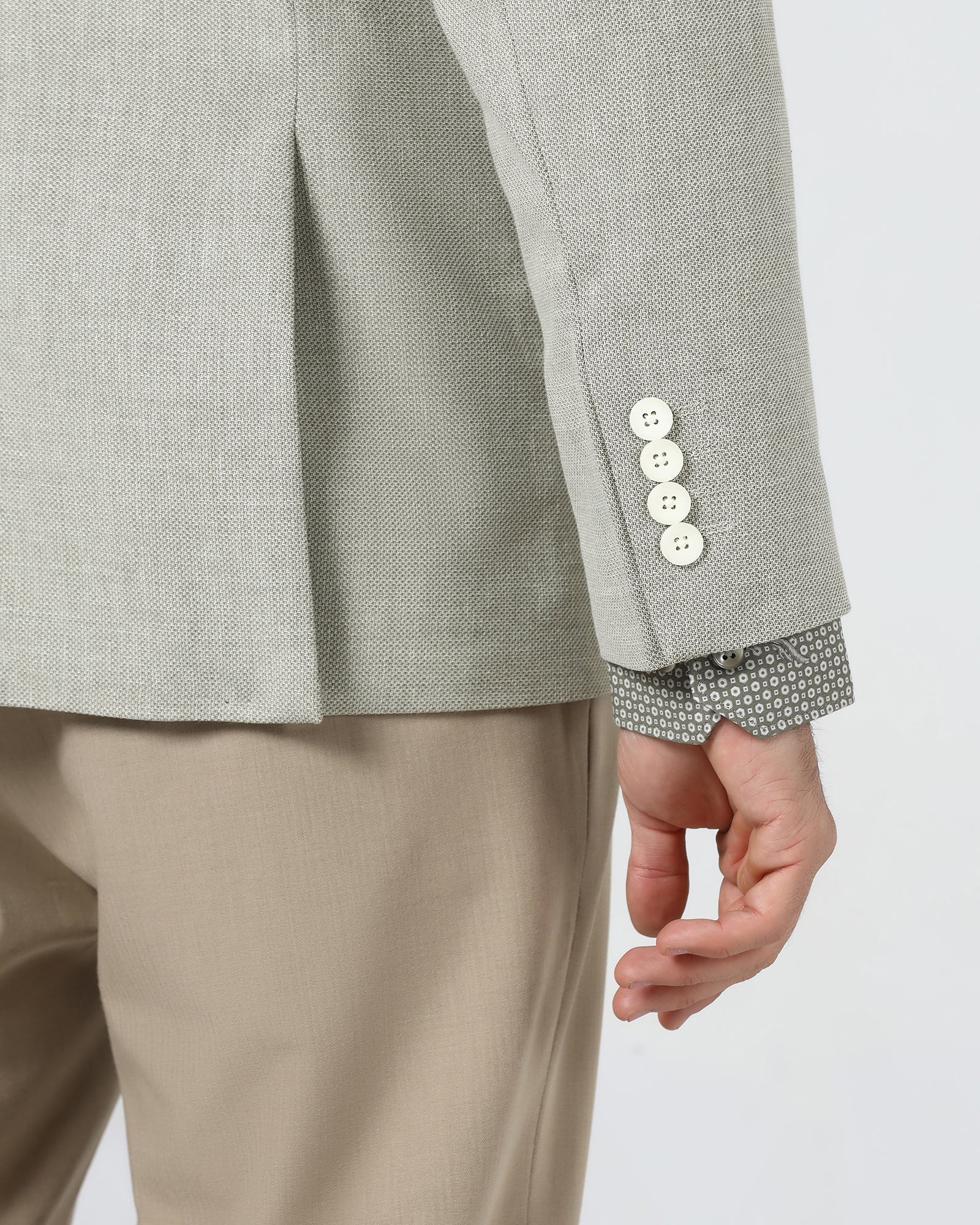 Olive Textured Jacket - Watson