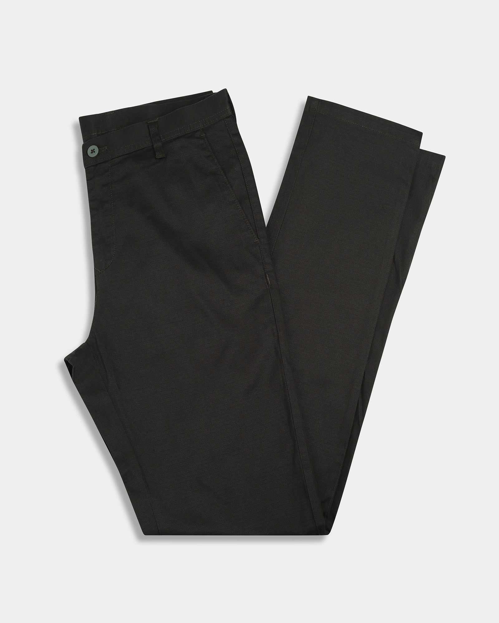 Olive Textured Khakis - Dell