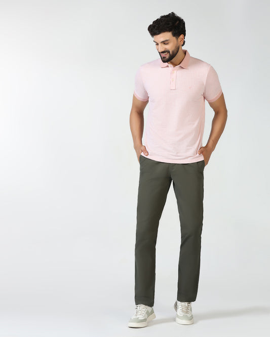 Olive Textured Khakis - Murray