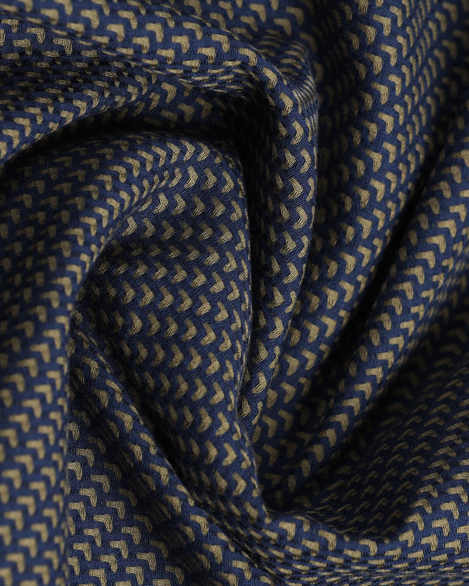 Olive Textured Shirt - Durlan