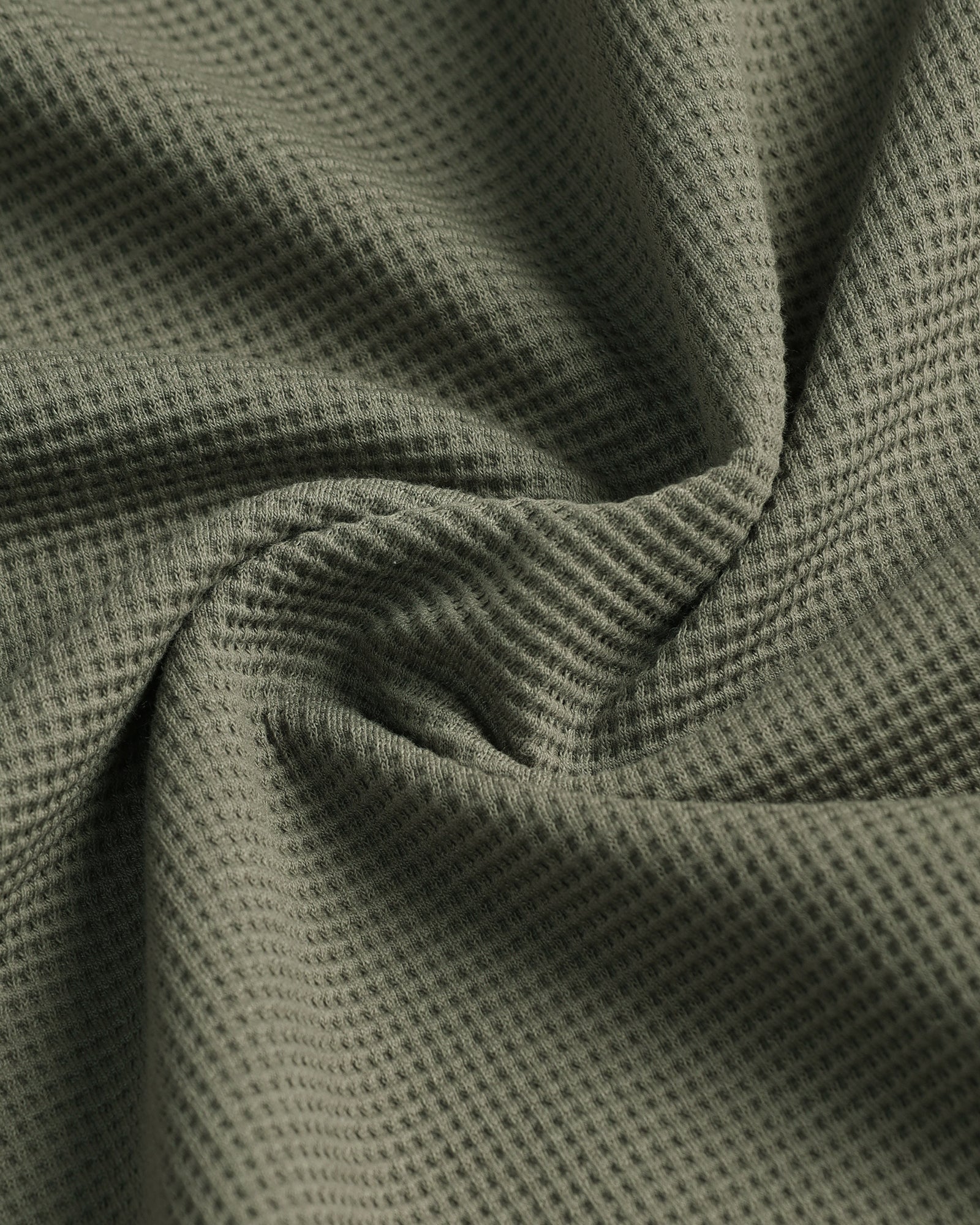 Olive Textured Zipper Jacket - Maxwel