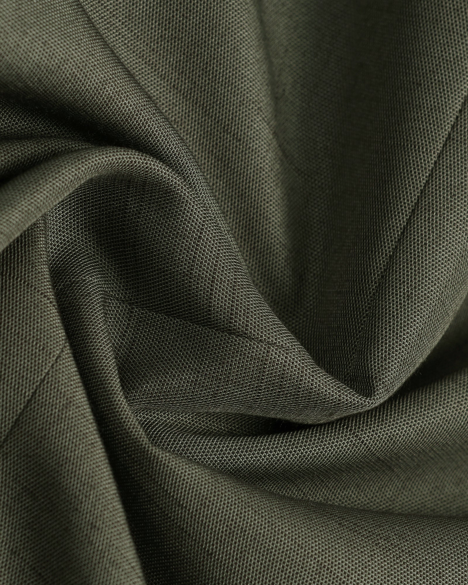 Olive Two Piece Check Suit - Delton