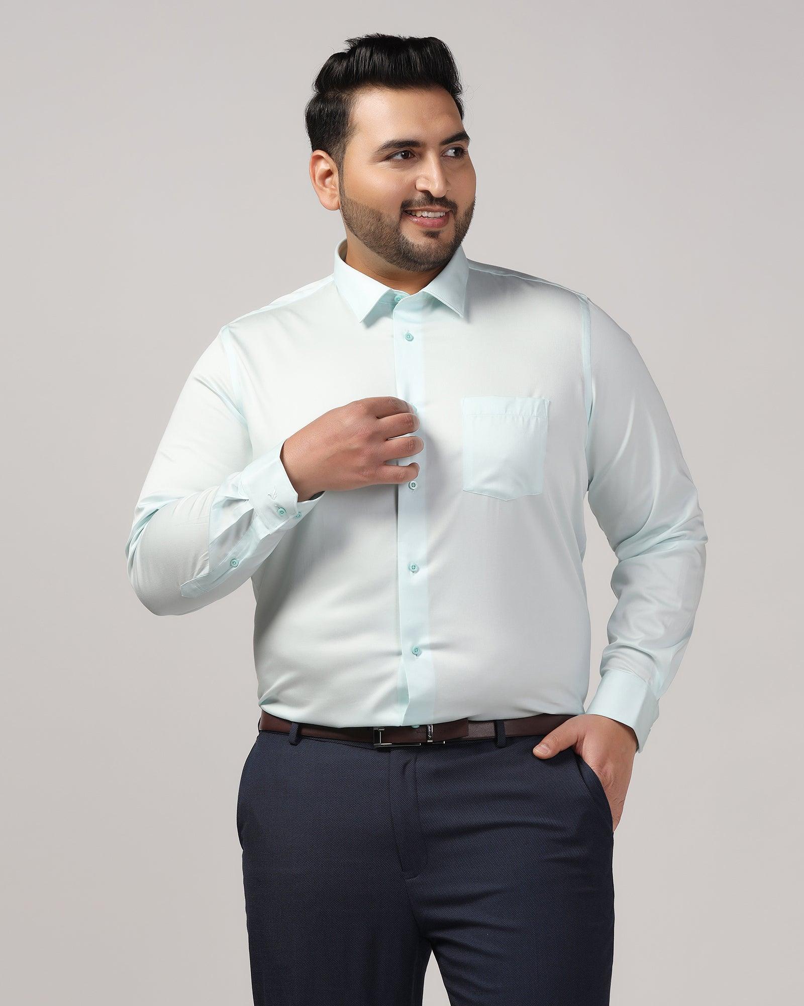 Must Haves Formal Aqua Solid Shirt - Sailor - Blackberrys