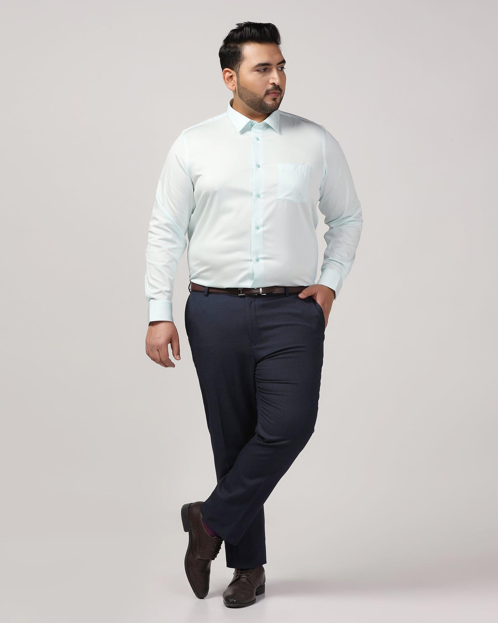Must Haves Formal Aqua Solid Shirt - Sailor - Blackberrys