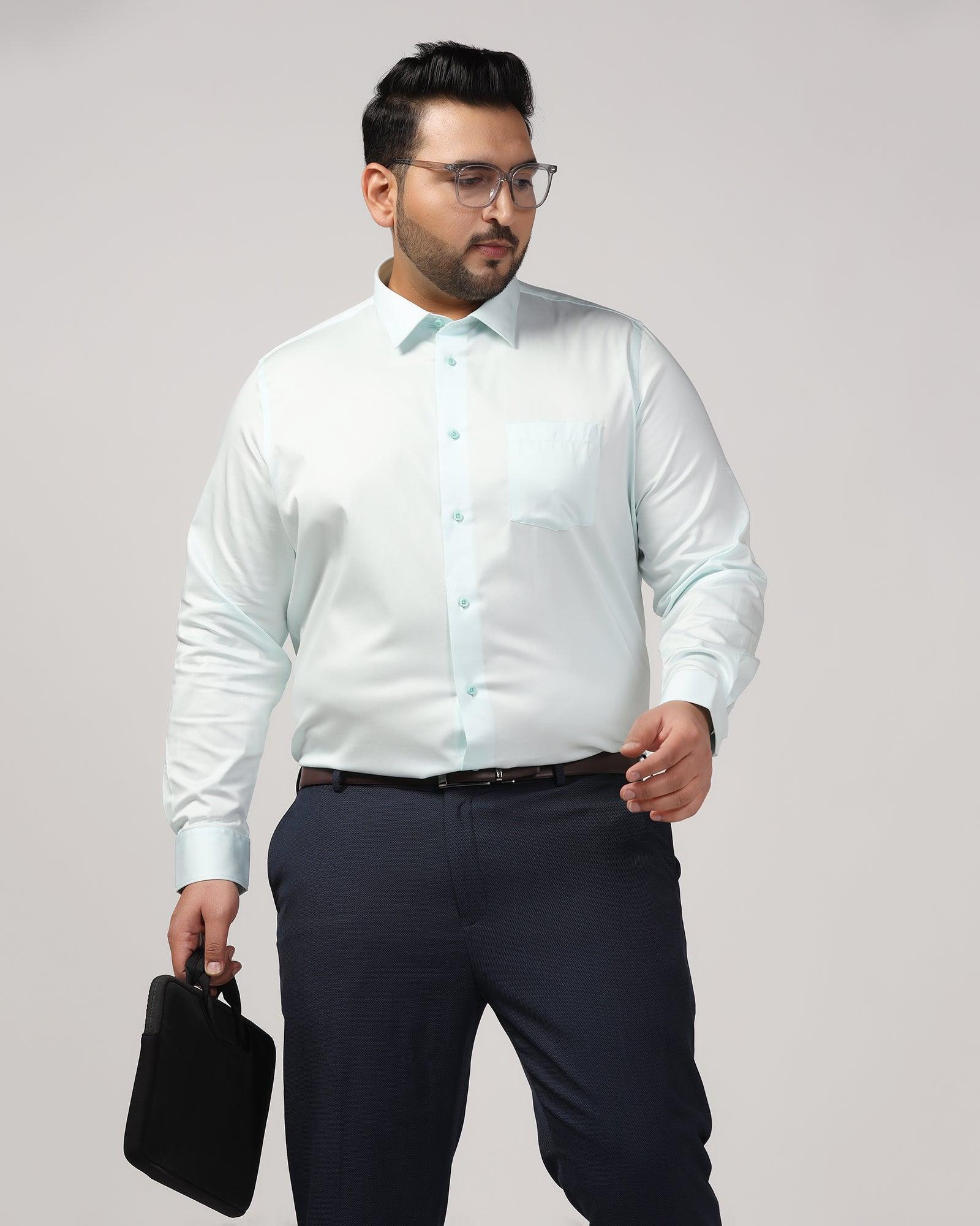 Must Haves Formal Aqua Solid Shirt - Sailor - Blackberrys