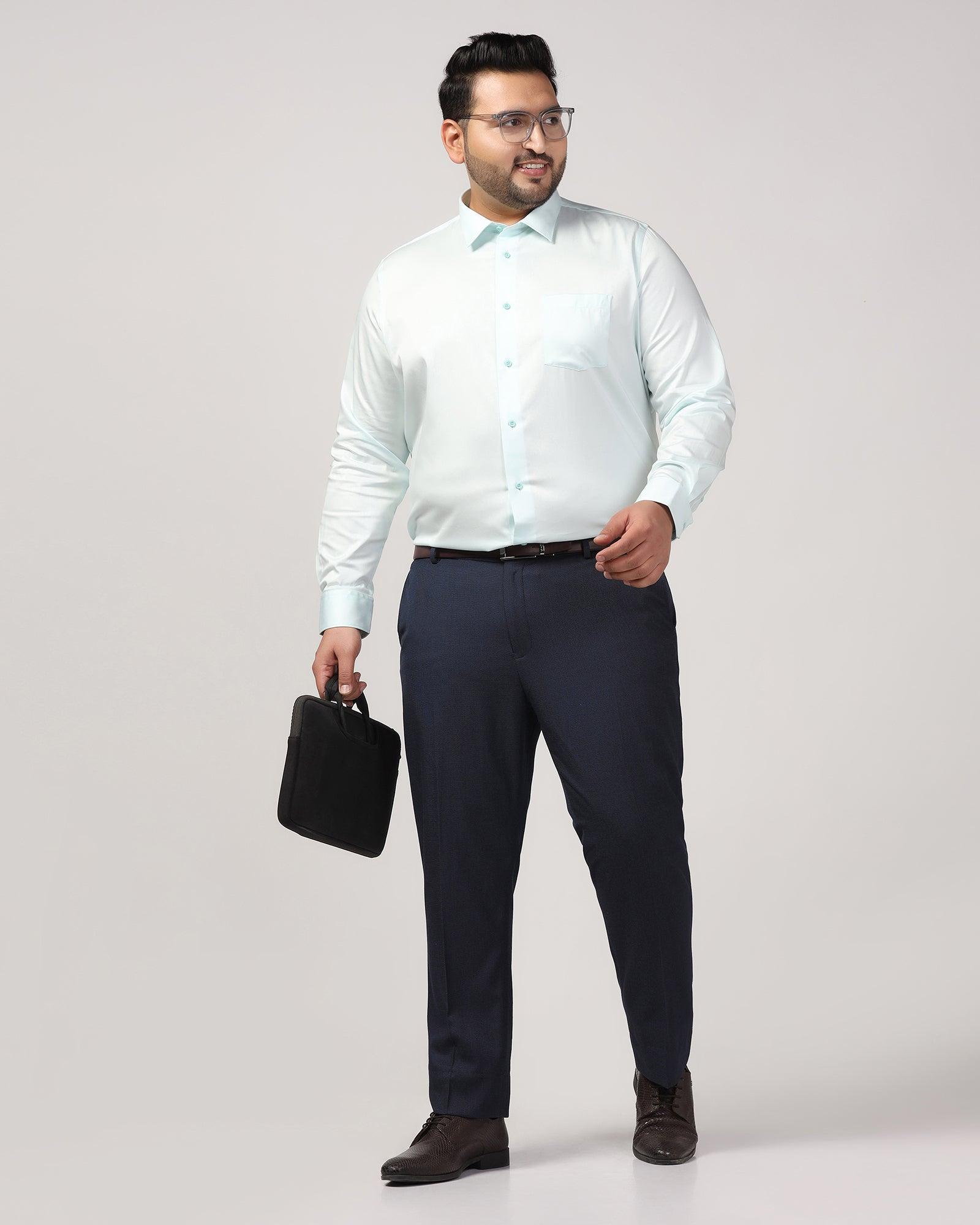 Must Haves Formal Aqua Solid Shirt - Sailor - Blackberrys
