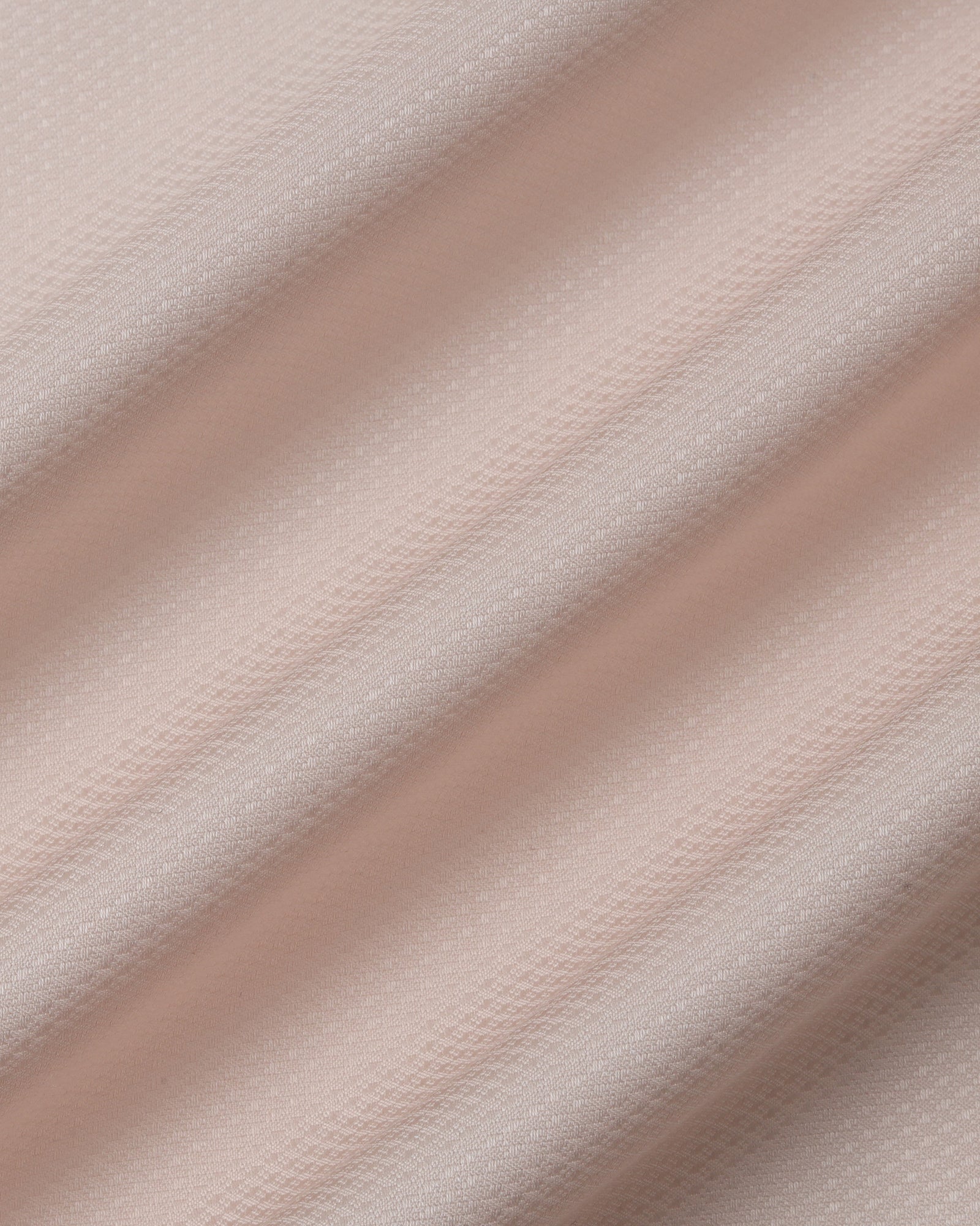 Peach Non Iron Textured Shirt - P31