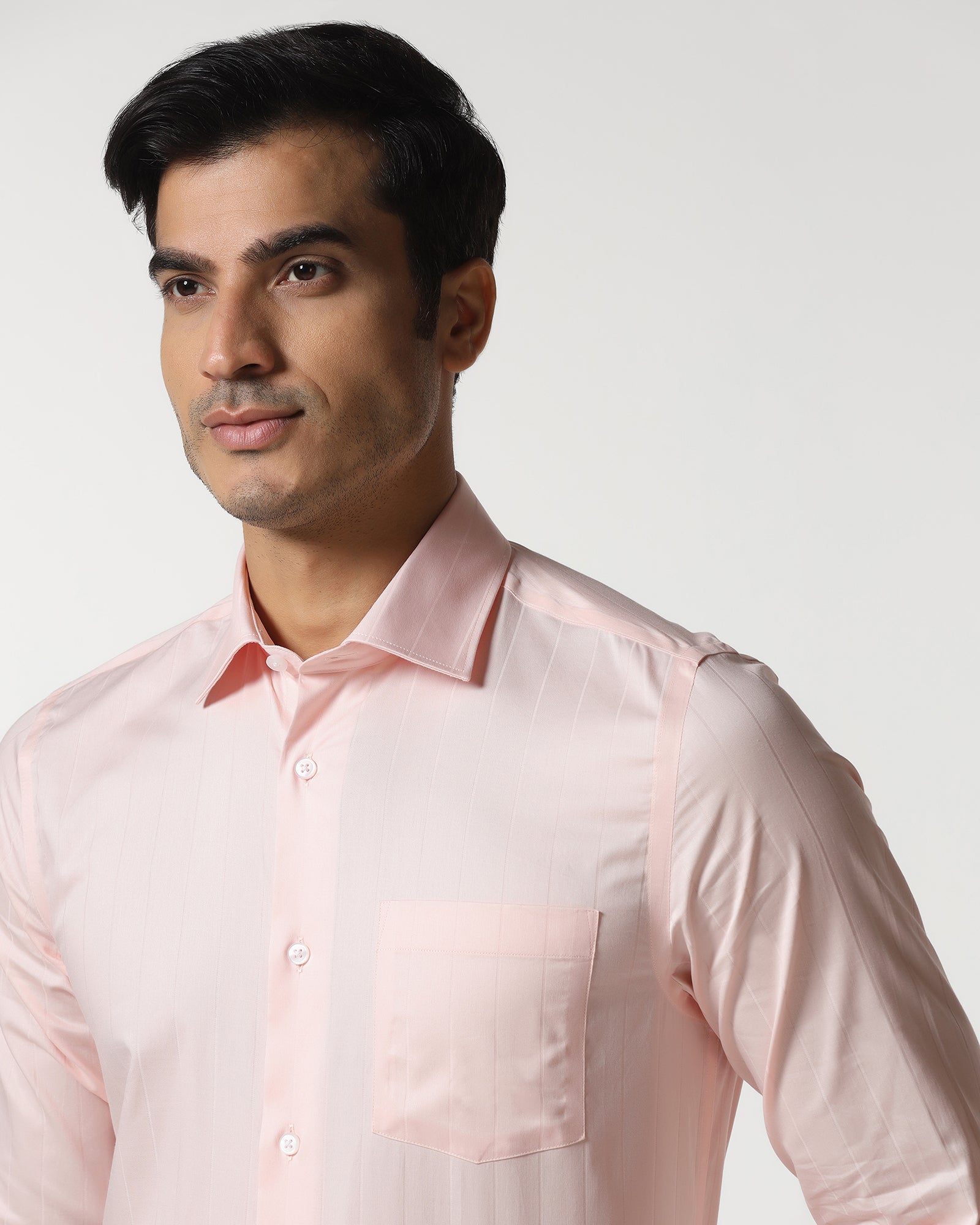 Peach Stripe Shirt - Epoxy