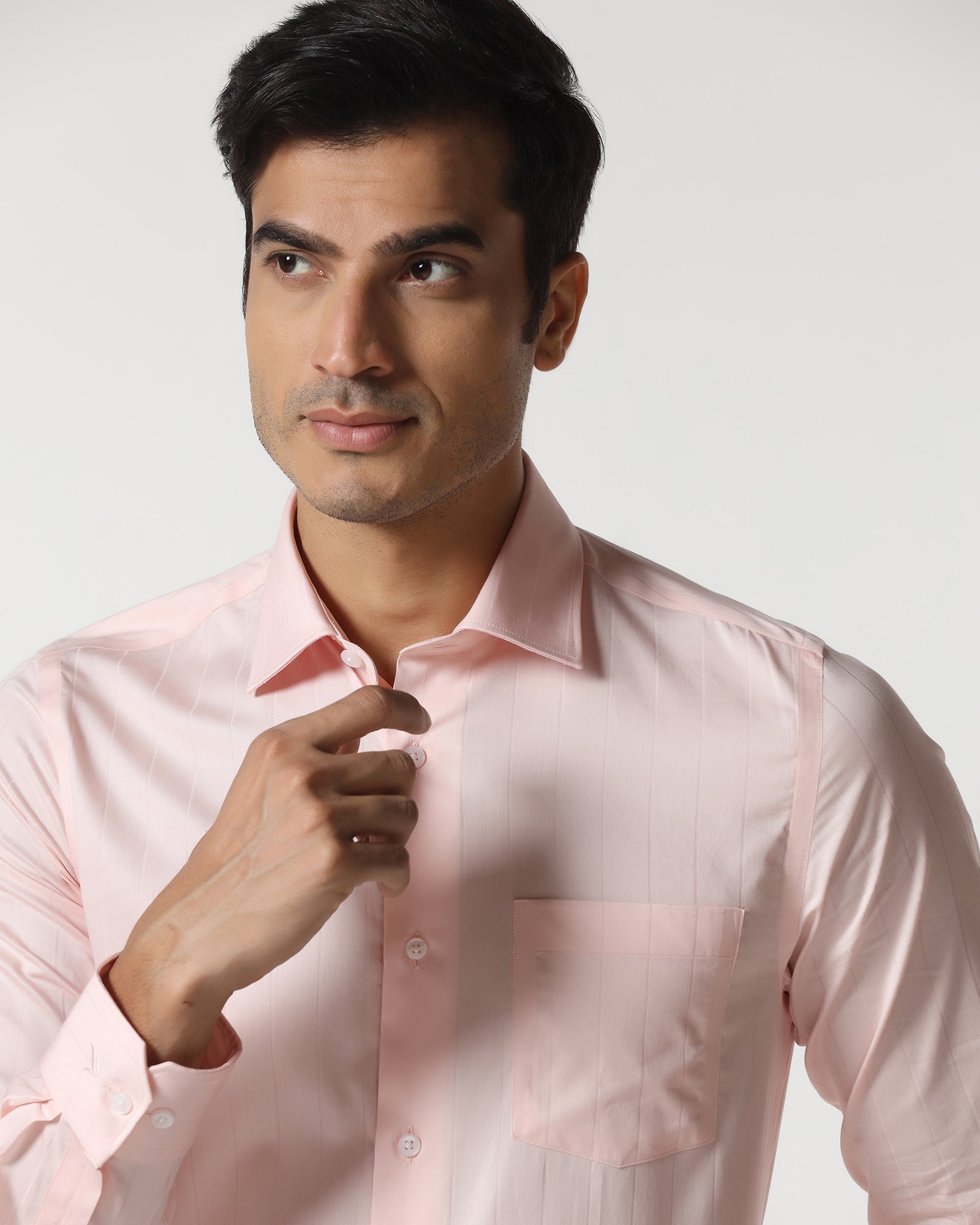 Peach Stripe Shirt - Epoxy