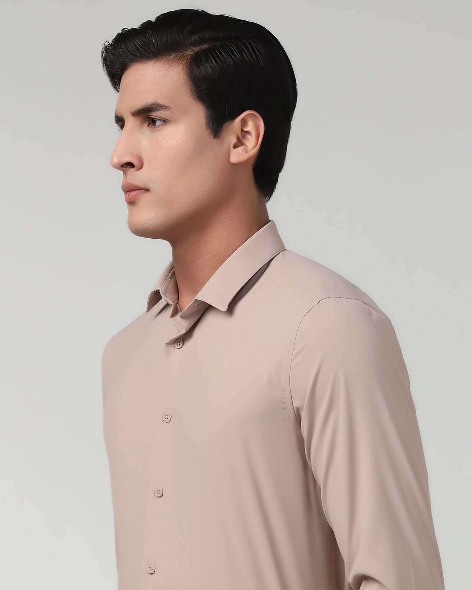 Peach TechPro Solid Shirt - Shephard