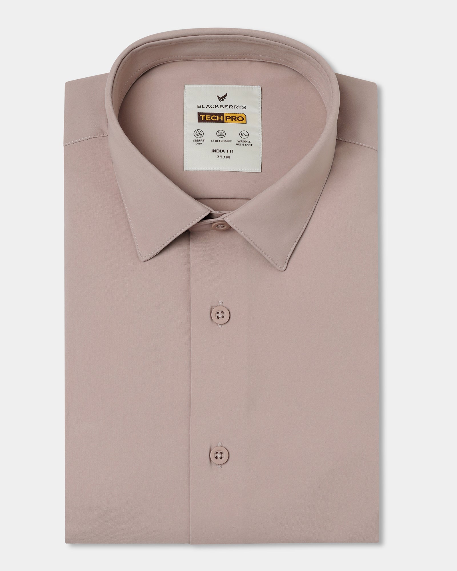 Peach TechPro Solid Shirt - Shephard