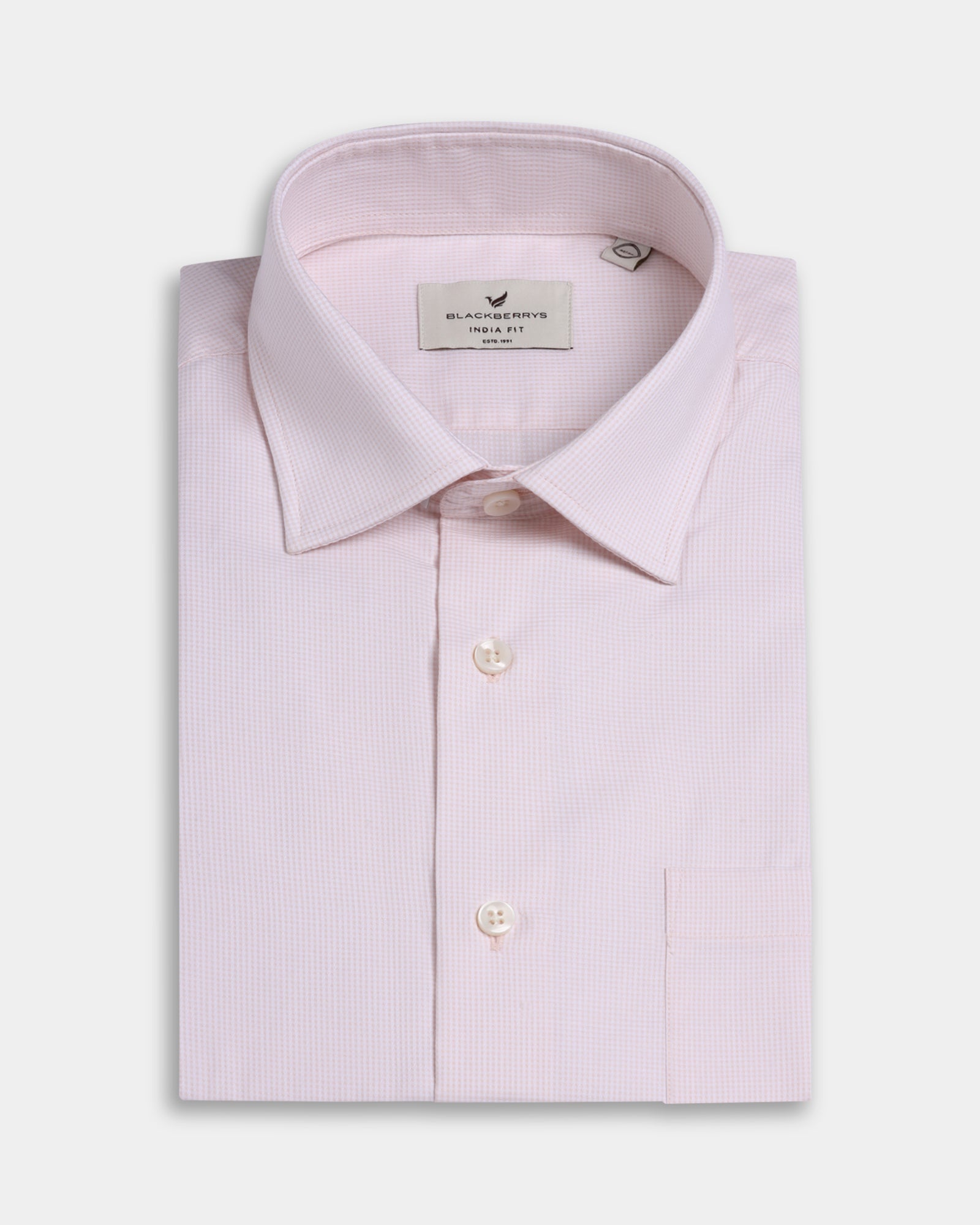 Peach Textured Shirt - Thorn