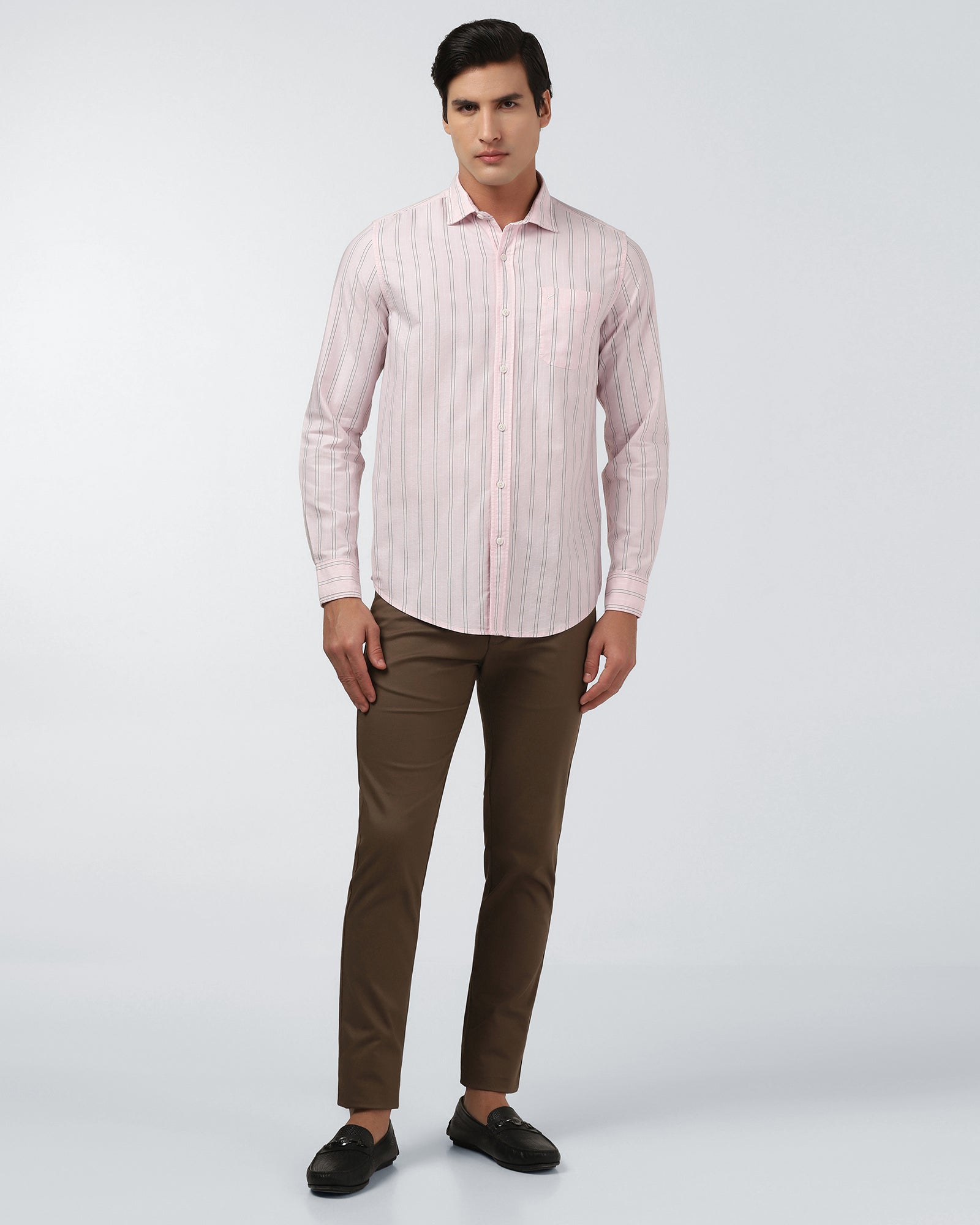 Pink Stripe Shirt - Jorda
