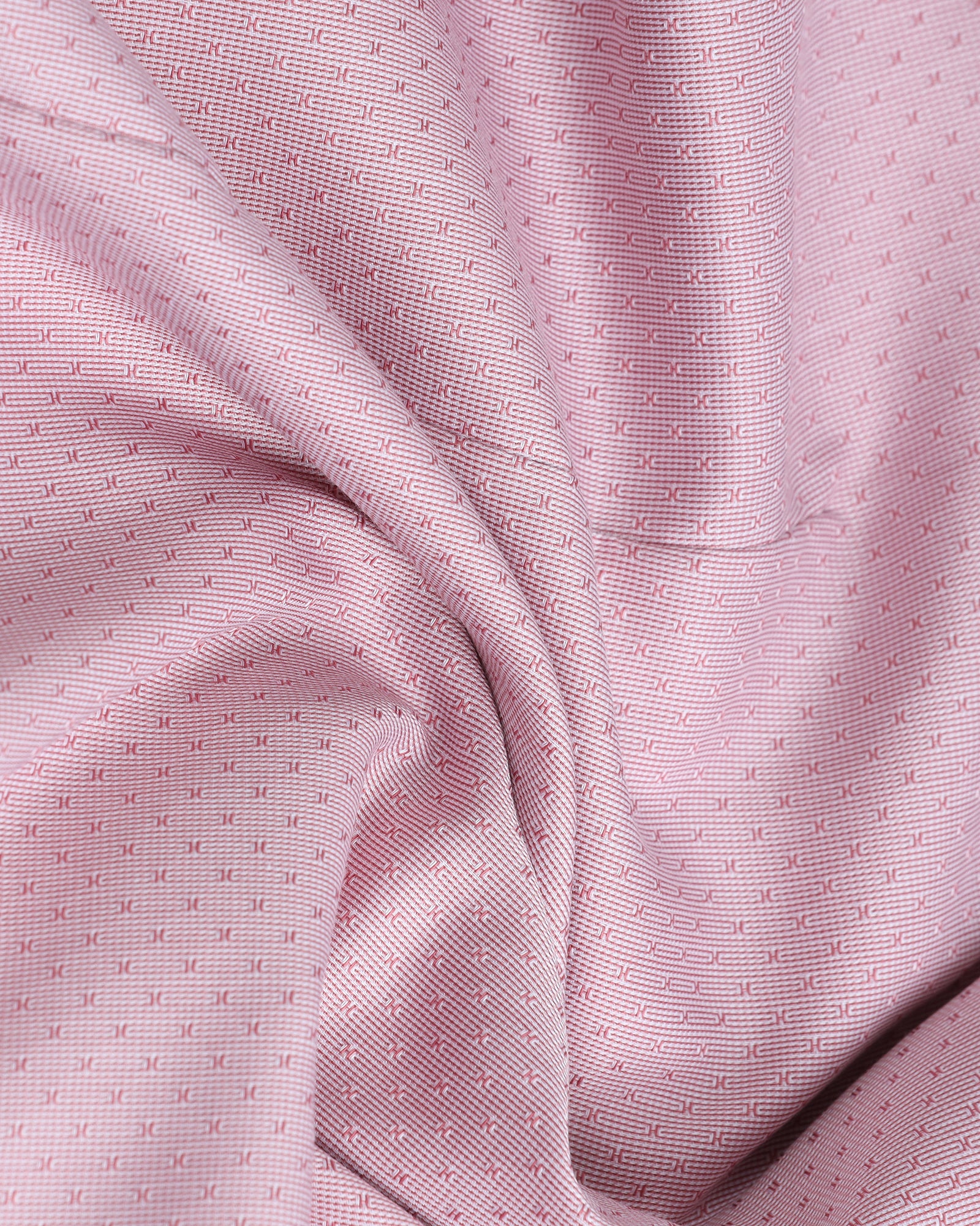 Pink Non Iron Textured Shirt - Relate