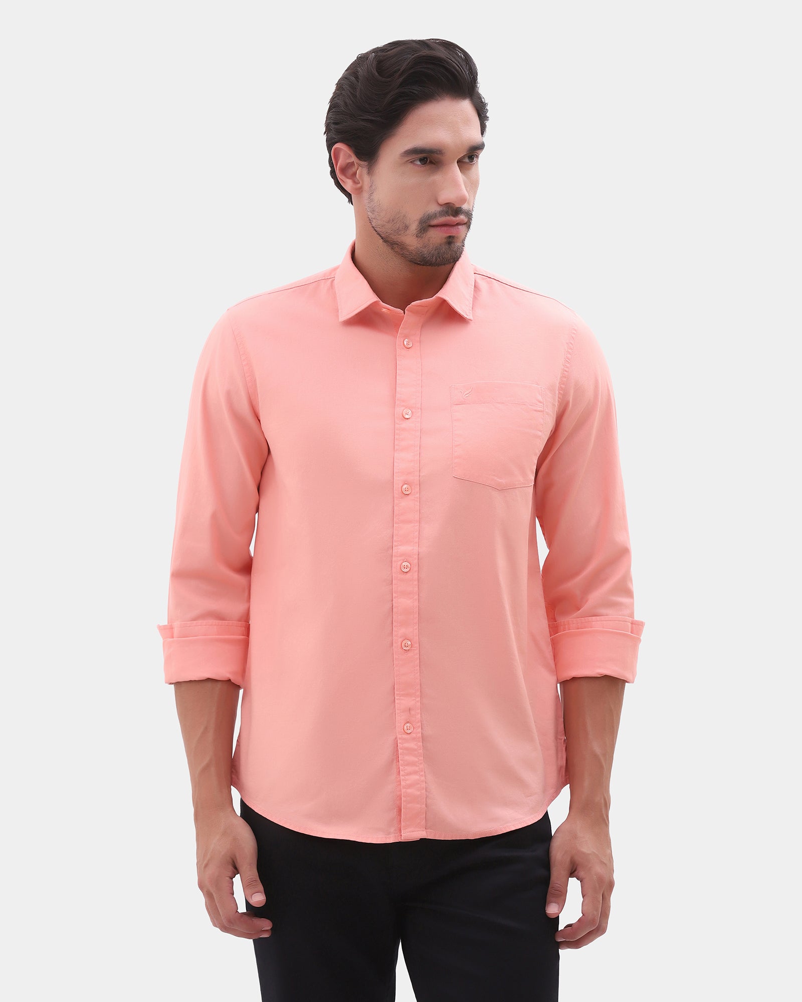 Pink Printed Shirt - Gebbew
