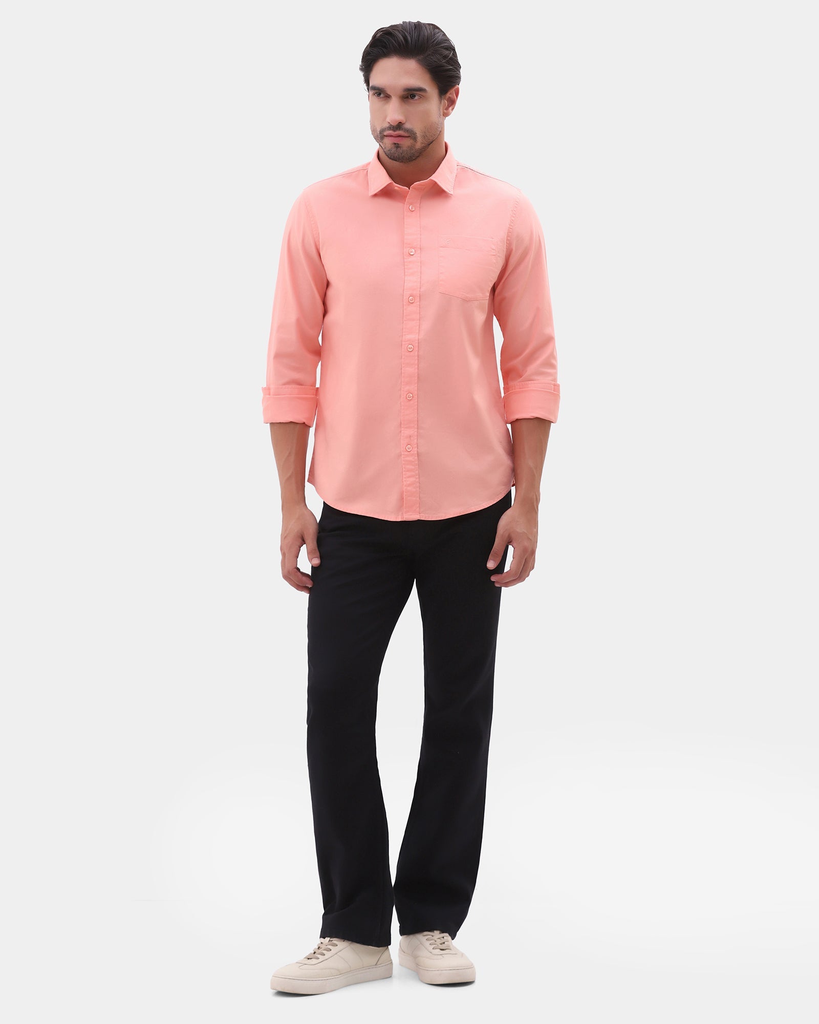 Pink Printed Shirt - Gebbew