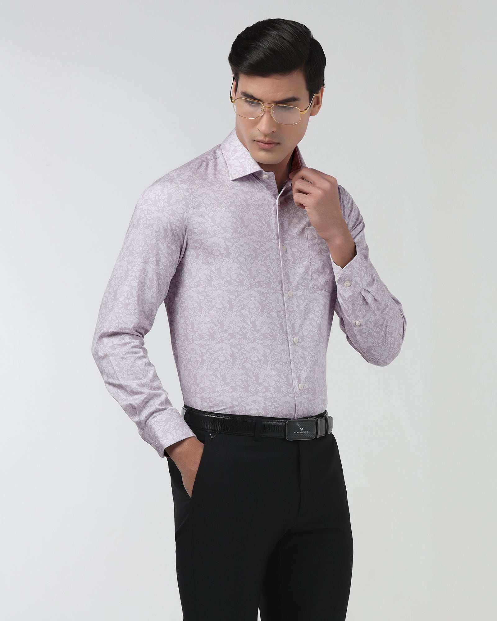 Pink Printed Shirt - Halen