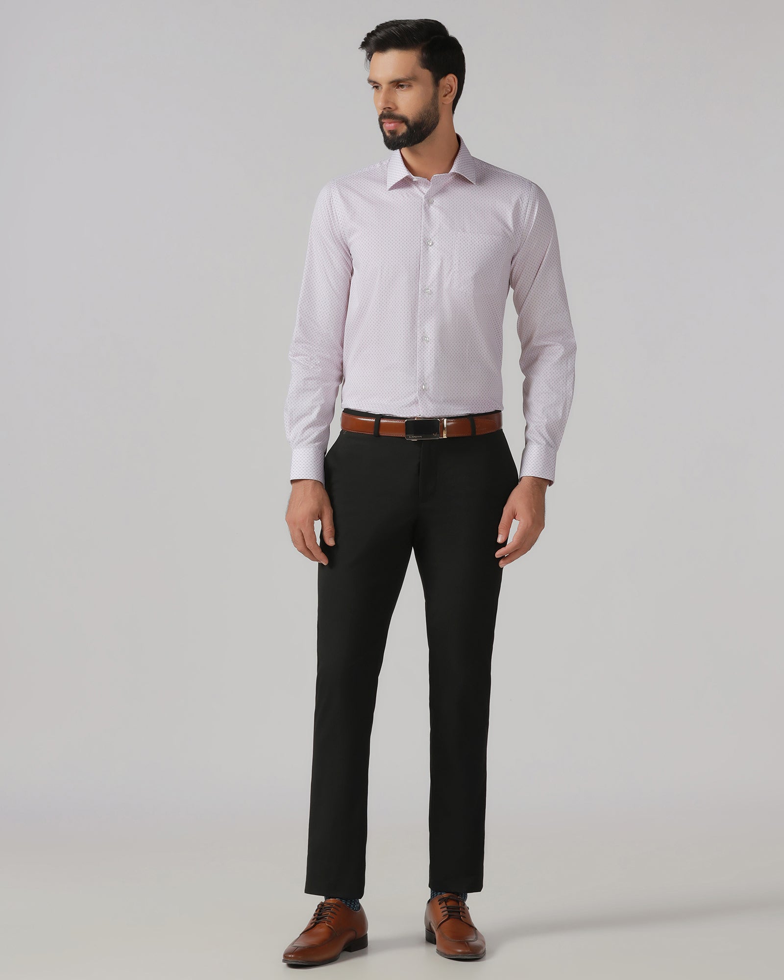 Pink Printed Shirt - Wesley