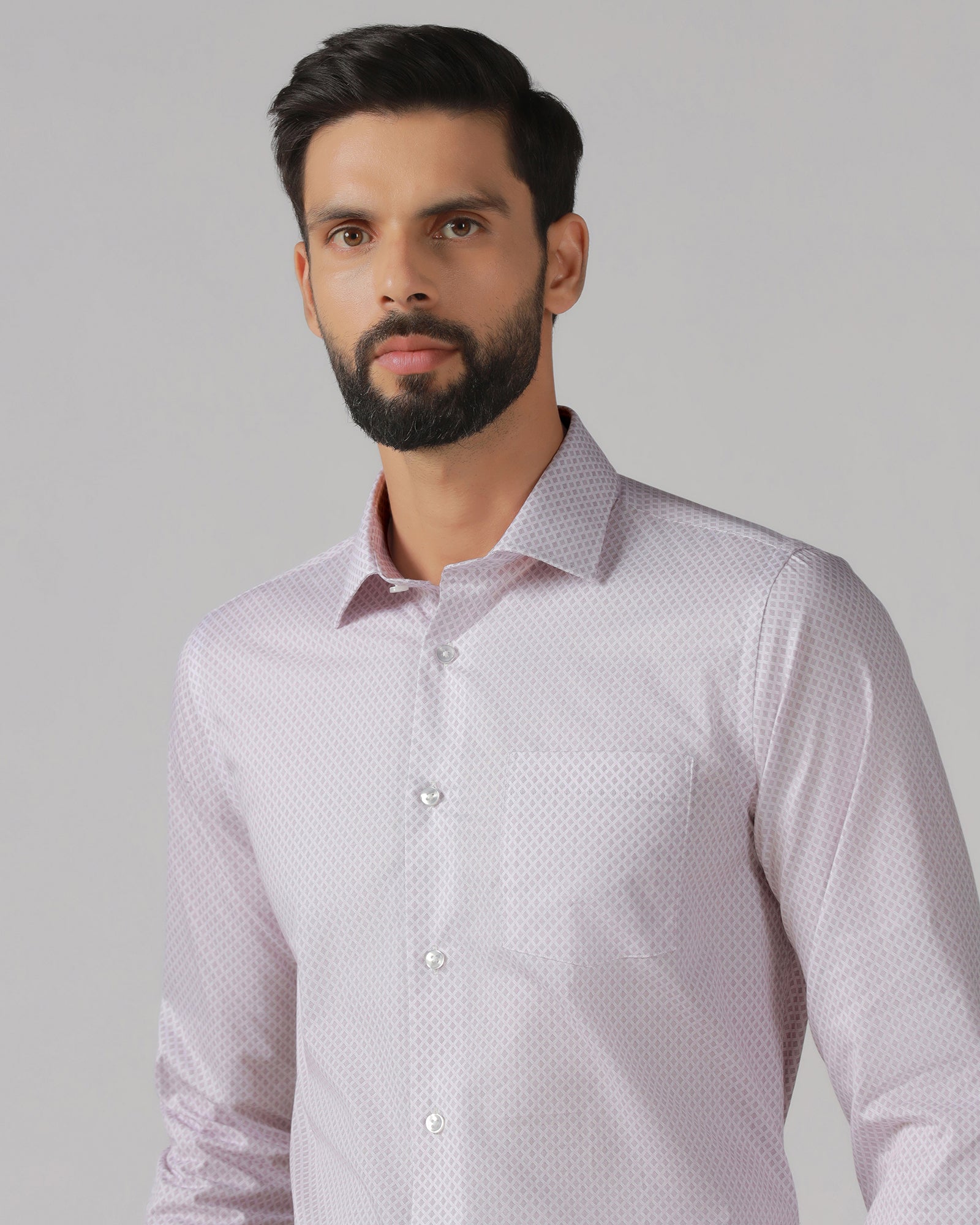 Pink Printed Shirt - Wesley