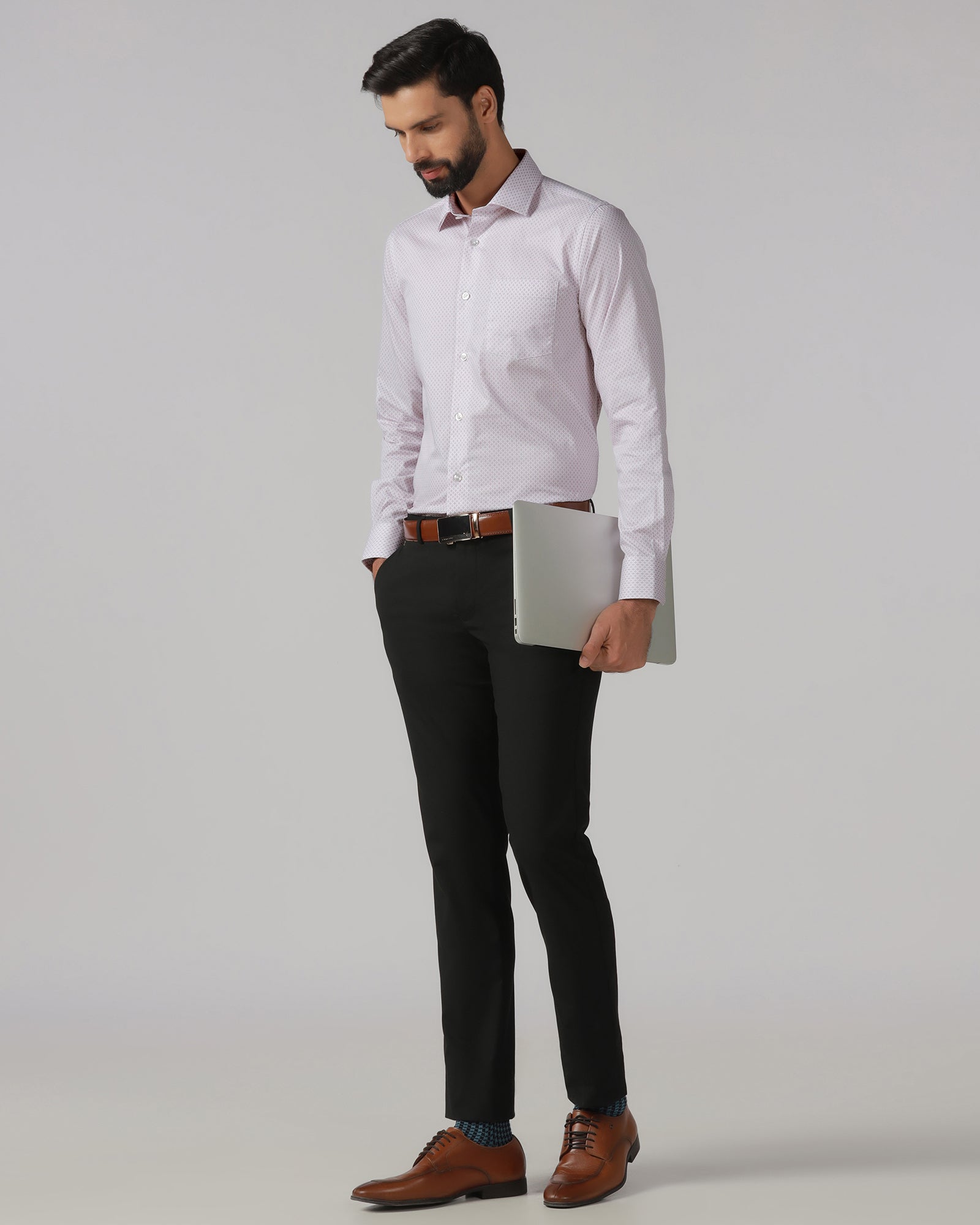 Pink Printed Shirt - Wesley