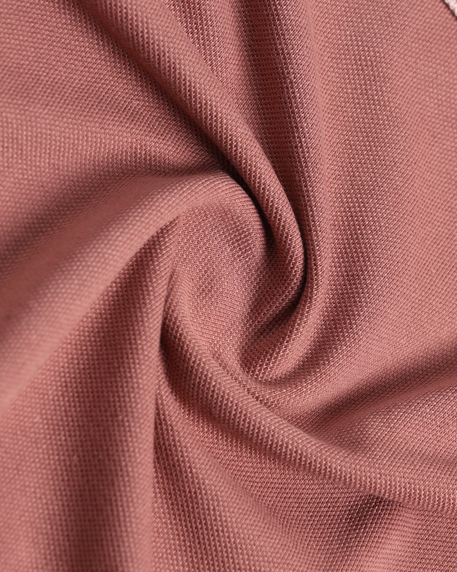 Pink Solid Polo - Rhoda