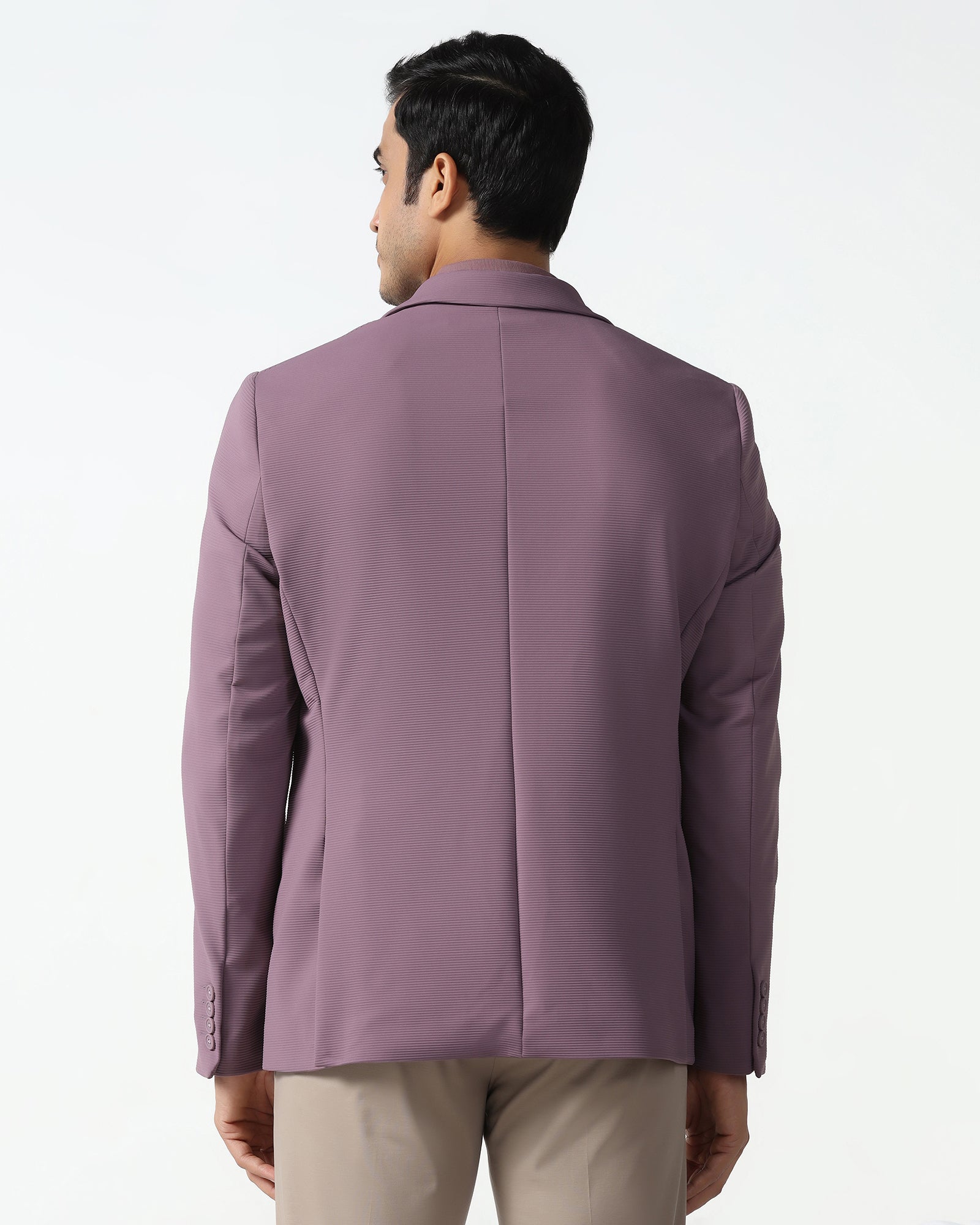 Pink TechPro Stripe Blazer - Fiesta