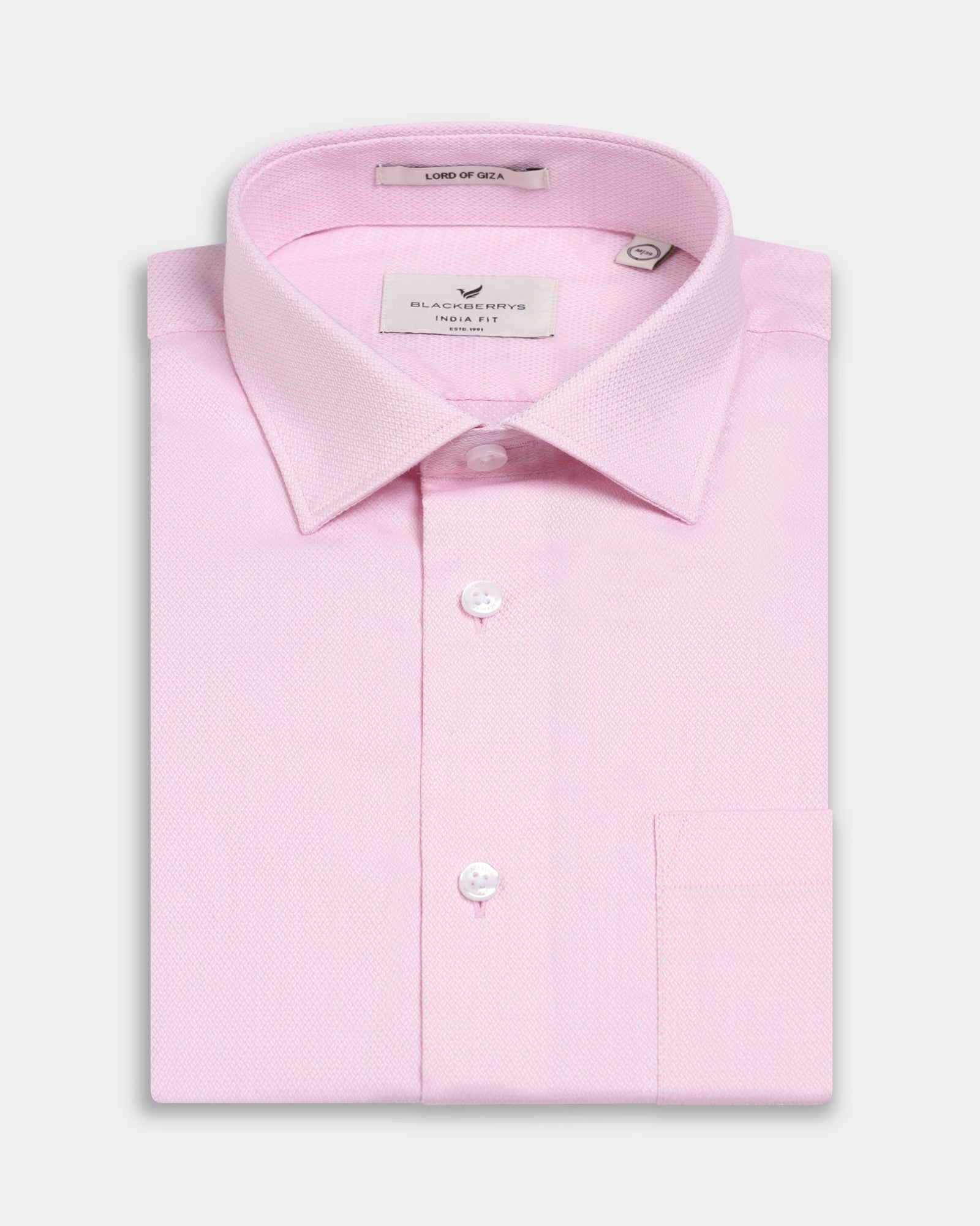 Pink Textured Shirt - Maky