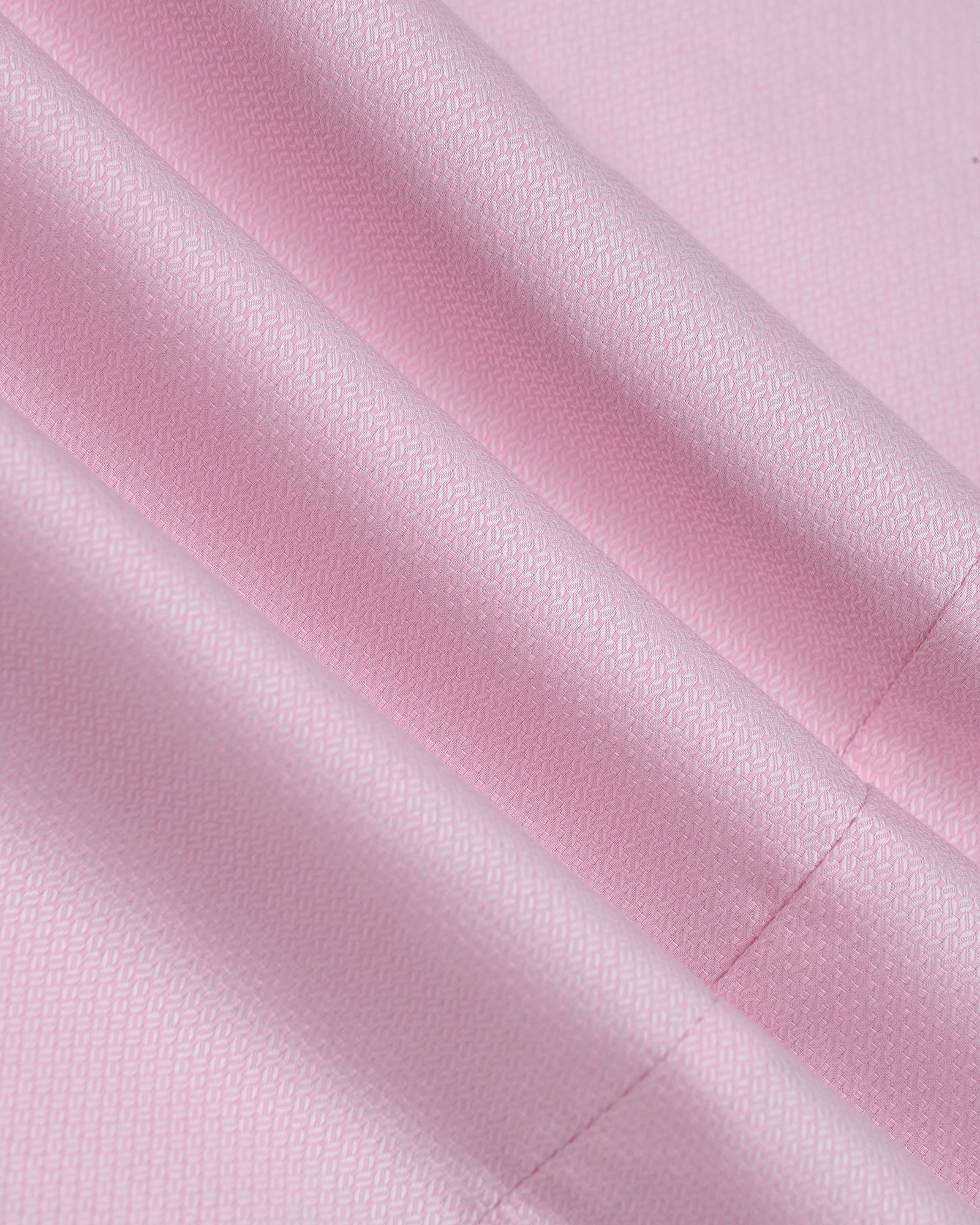 Pink Textured Shirt - Maky