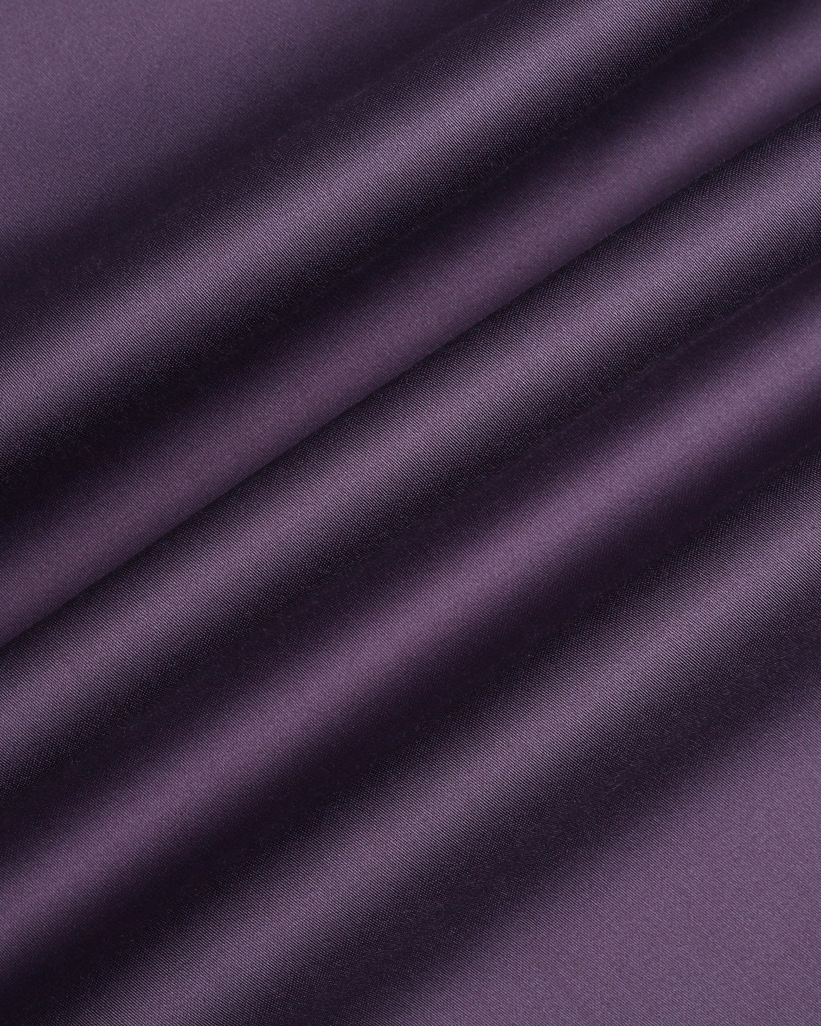 Plum Solid Shirt - Sylvia