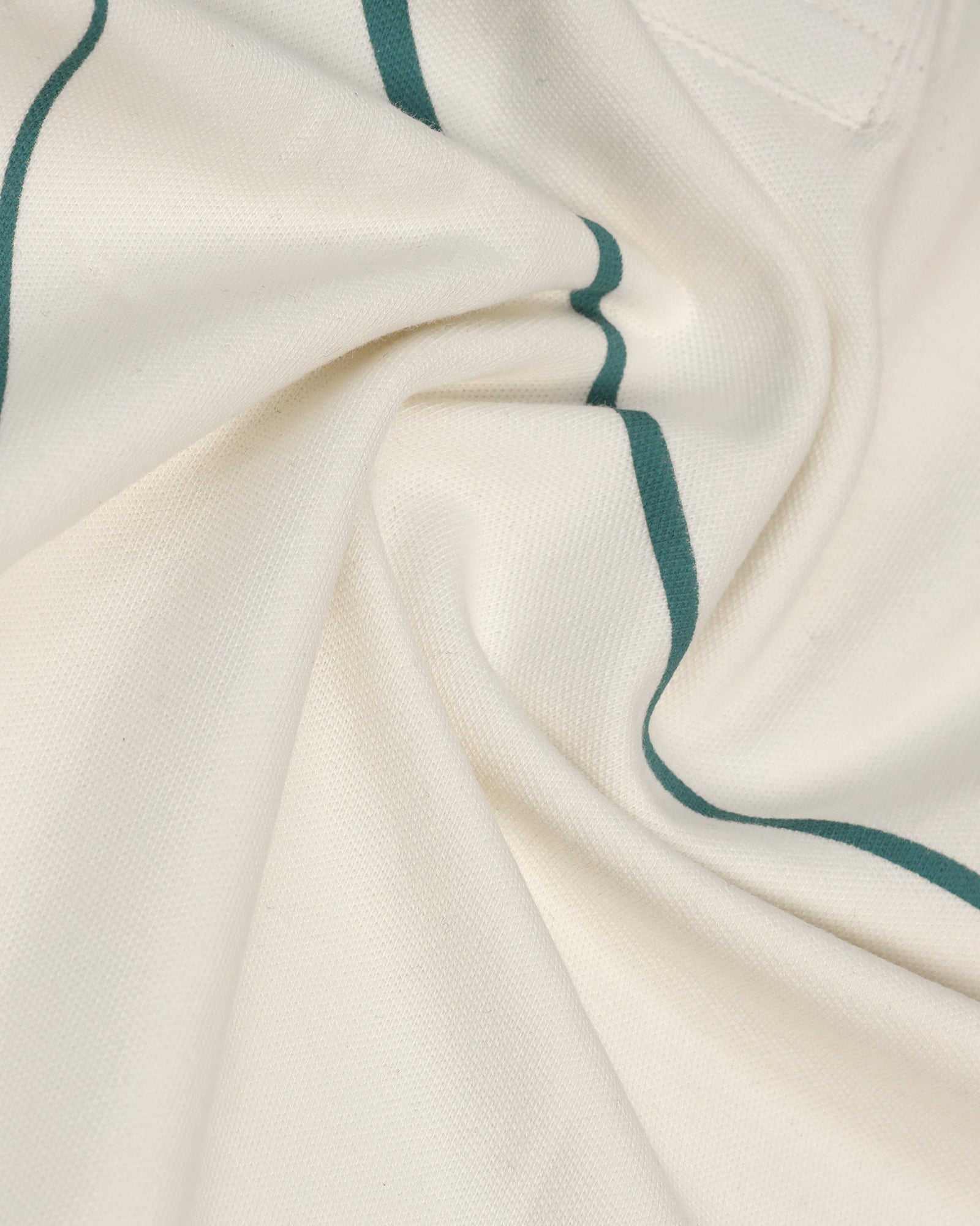 Polo Off White Printed T-Shirt - Fins