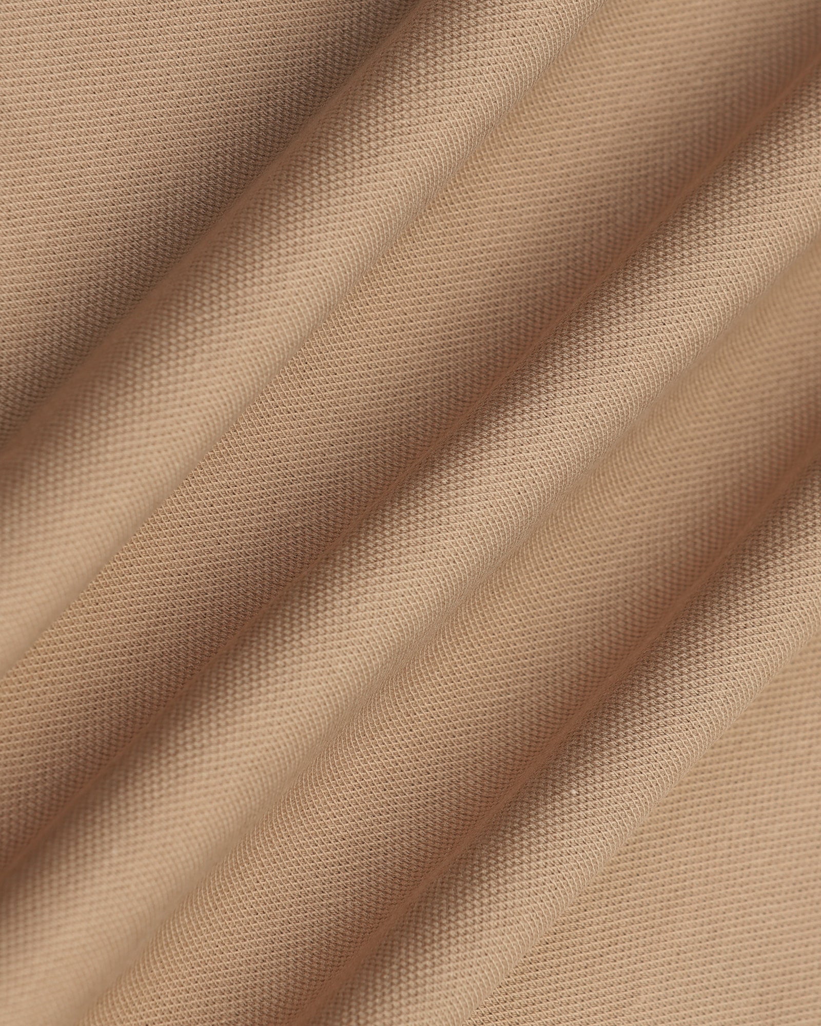 Polo Beige Solid T-Shirt - Taurus