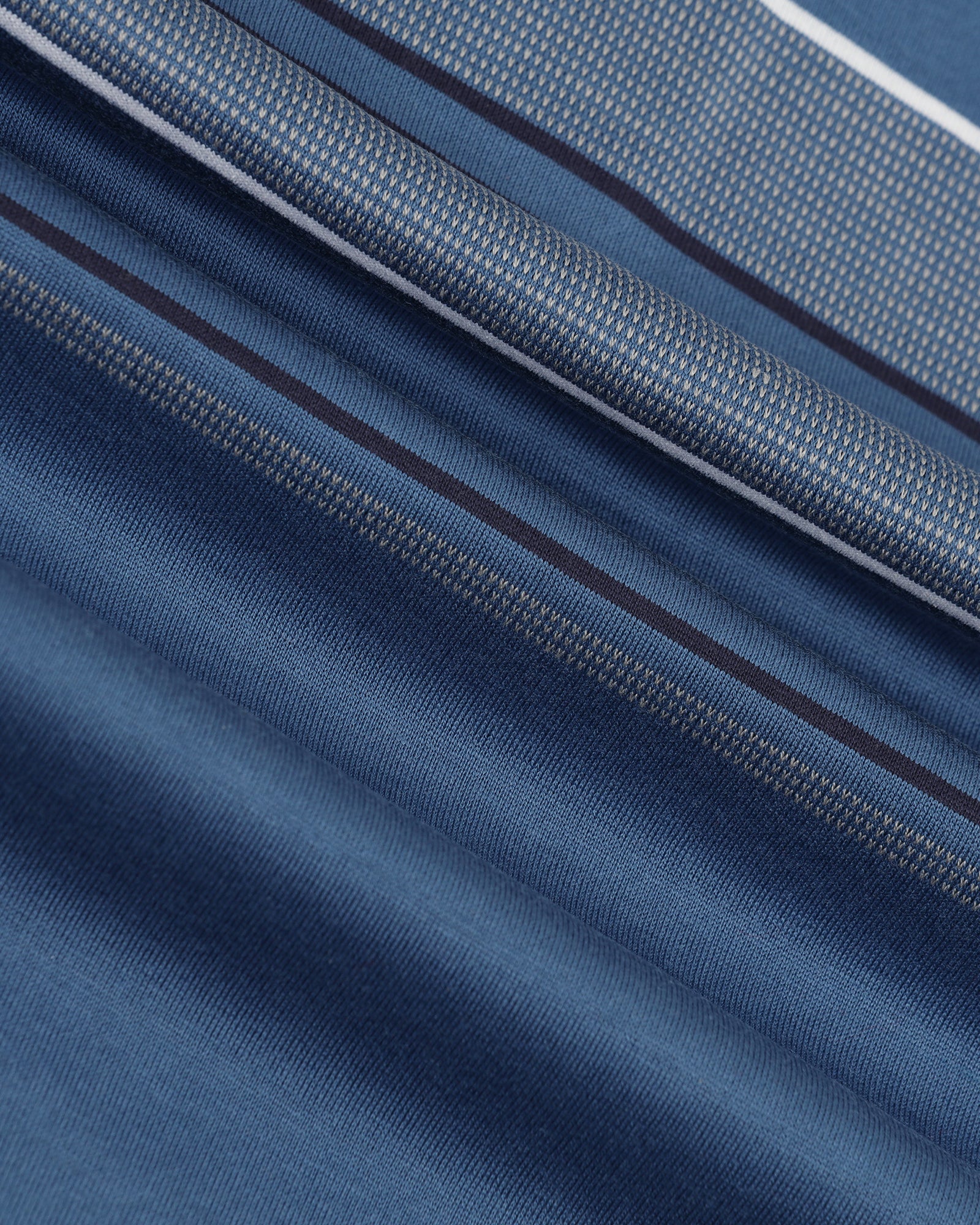 Polo Blue Topaz Stripe T-Shirt - Cetus