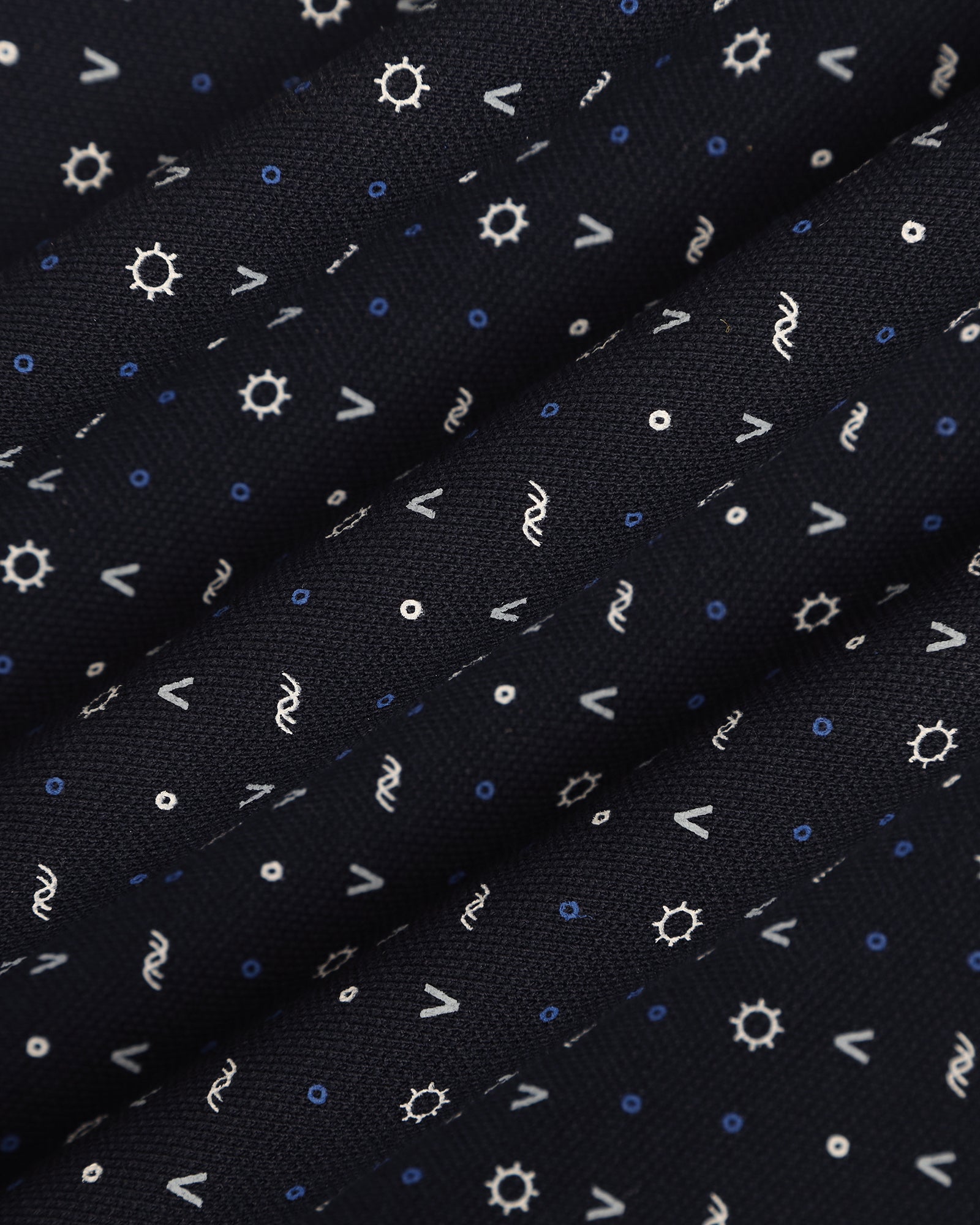 Polo Deep Navy Printed T-Shirt - Arcade