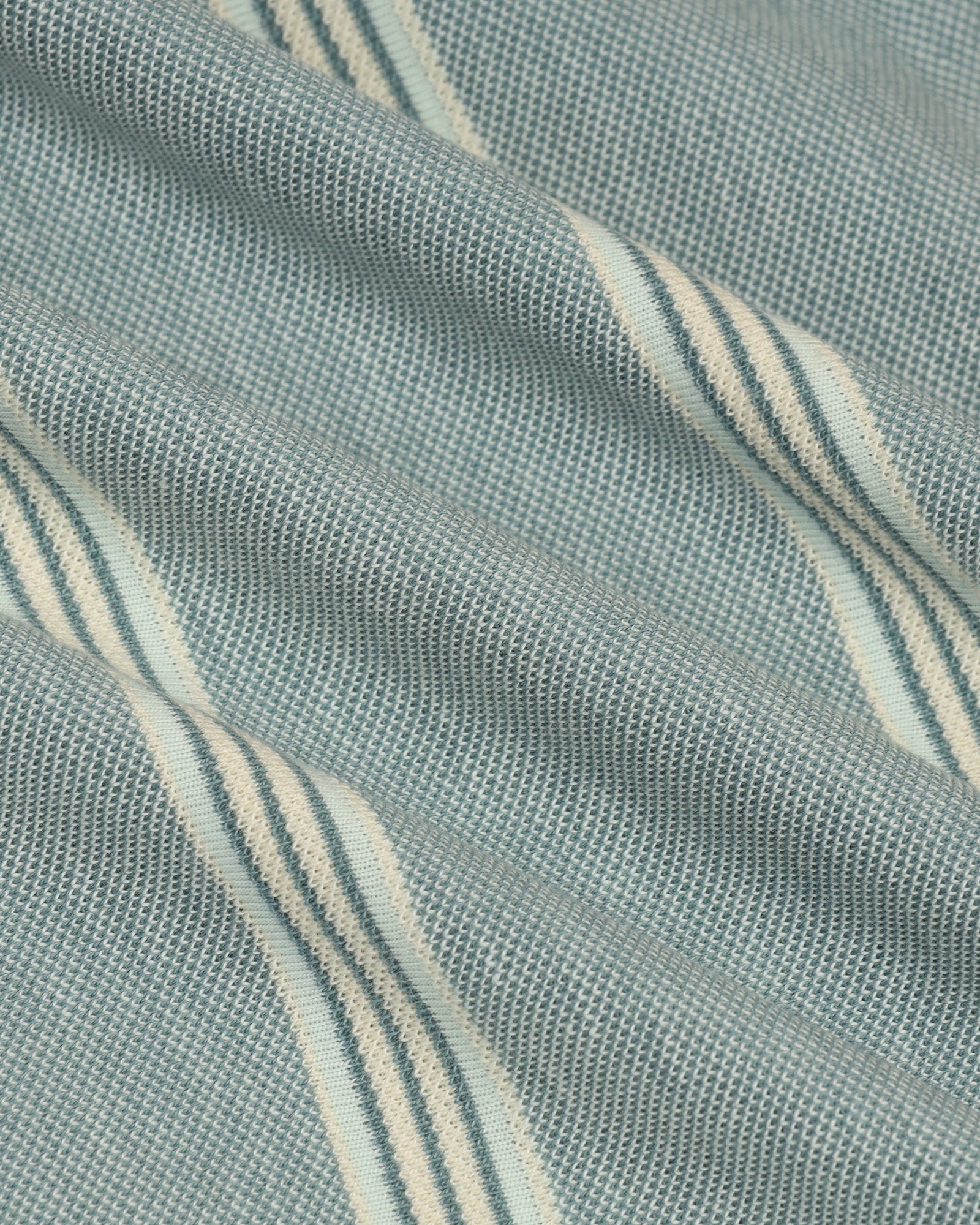 Polo Mint Stripe T-Shirt - Cape