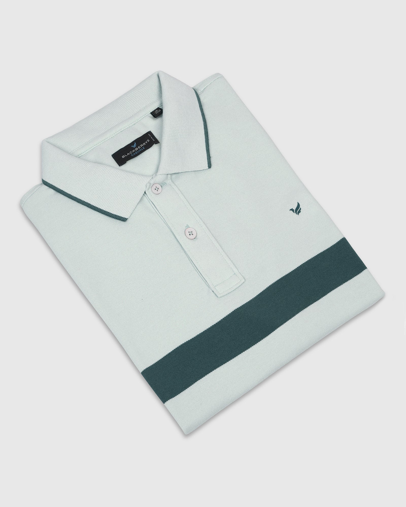 Polo Mint Stripe T-Shirt - Oriono