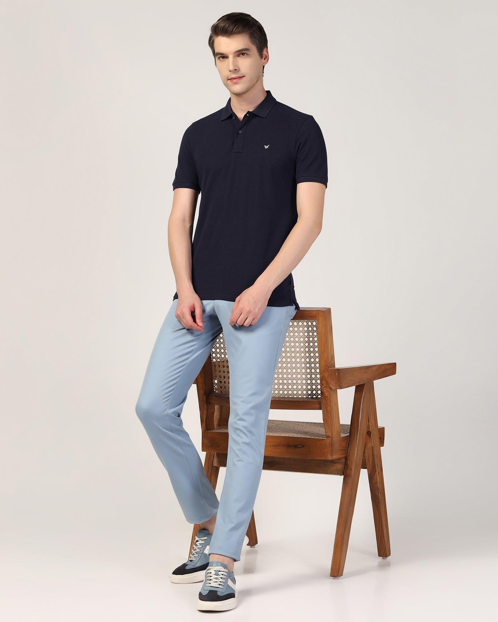 Polo Navy Solid T-Shirt - Essen - Blackberrys