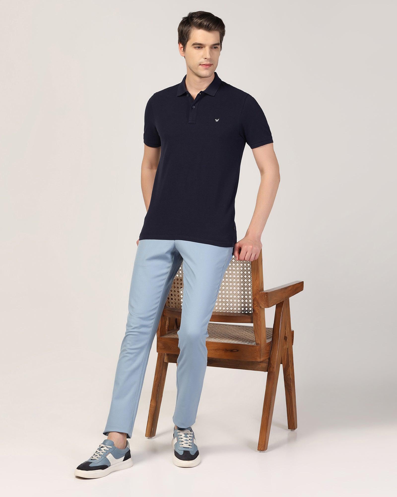 Polo Navy Solid T-Shirt - Essen - Blackberrys
