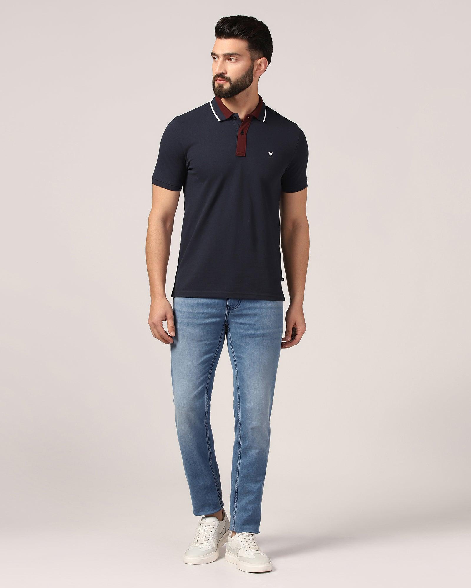 Polo Navy Solid T-Shirt - Tipper - Blackberrys
