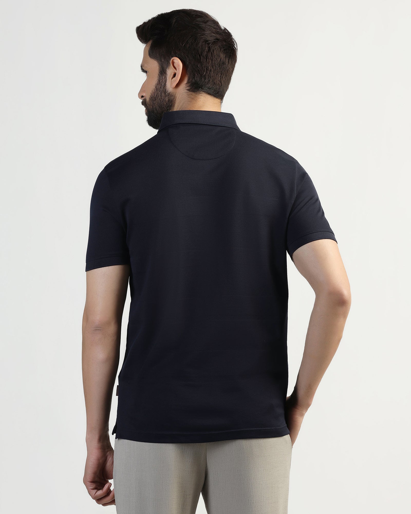 Polo Navy Stripe T-Shirt - Zeta