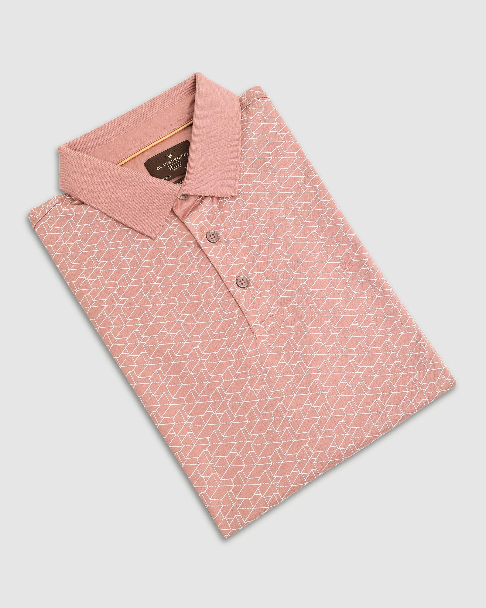 Polo Pink Printed T-Shirt - Timmy