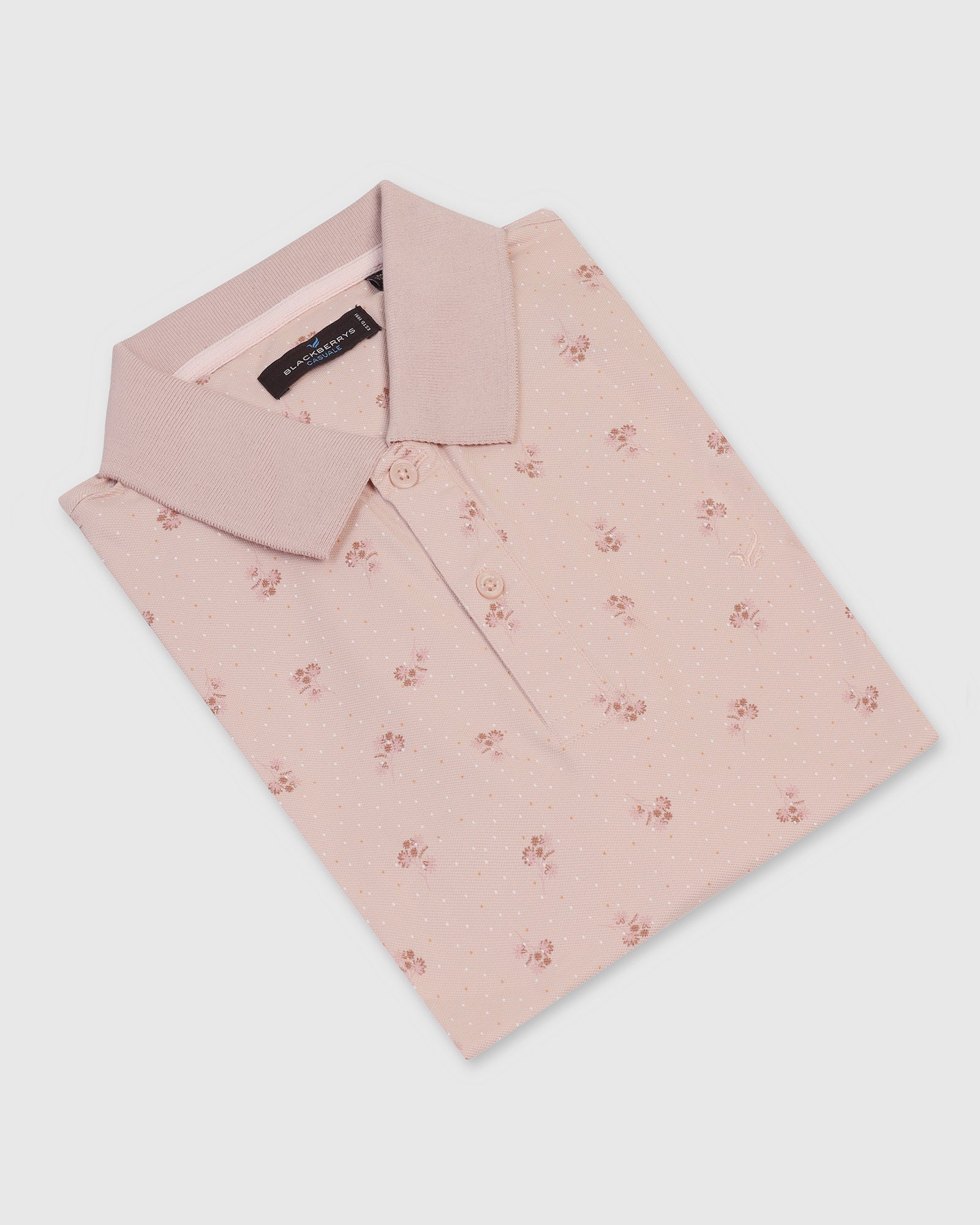 Polo Pink Printed T-Shirt - Sonic