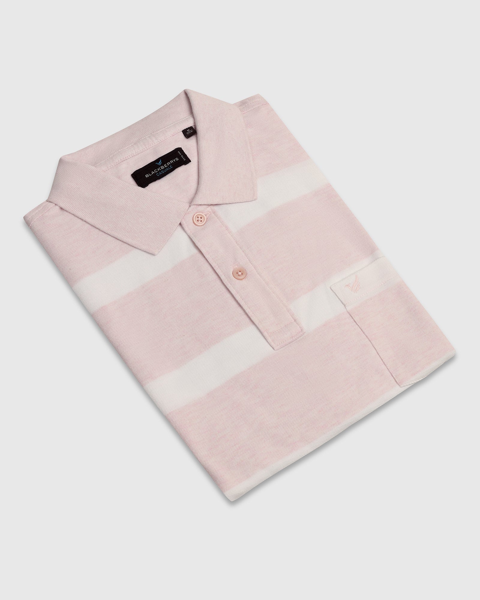 Polo Pink Stripe T-Shirt - Scorpius