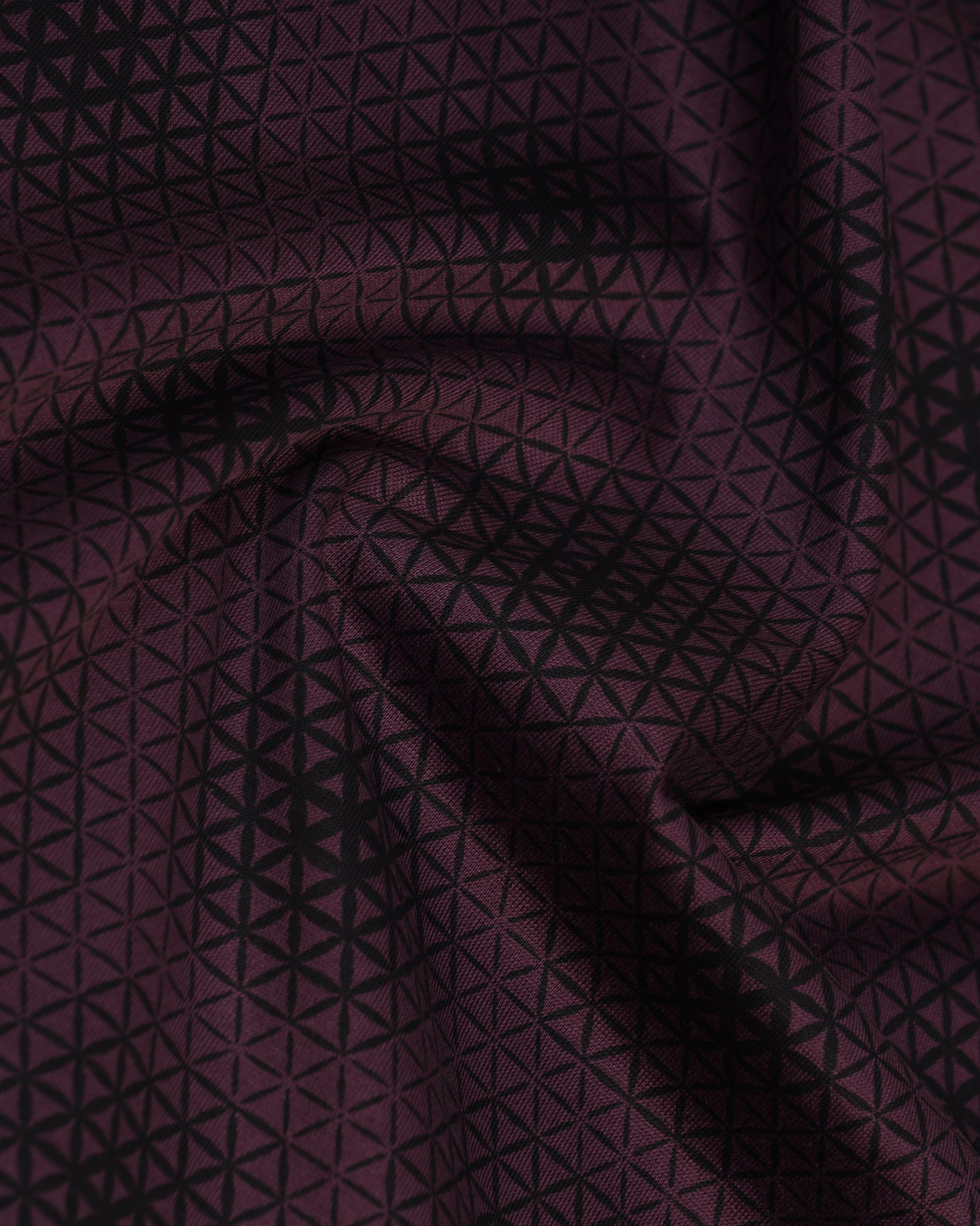 Polo Purple Printed T-Shirt - Hex