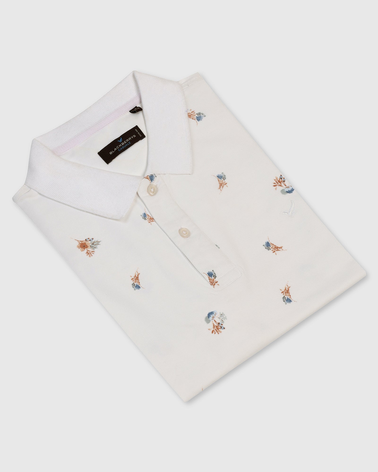 Polo White Printed T-Shirt - Depp