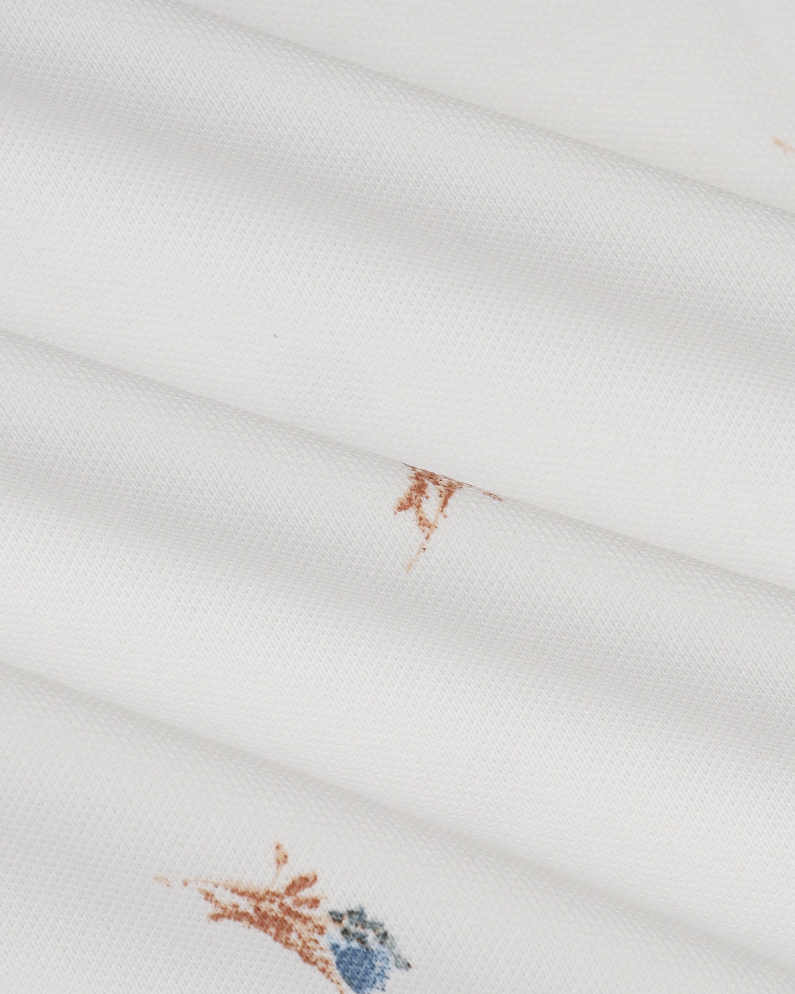 Polo White Printed T-Shirt - Depp