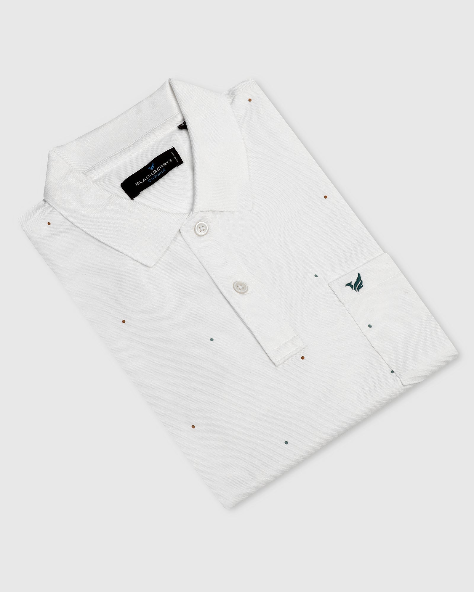 Polo White Printed T-Shirt - Wembley