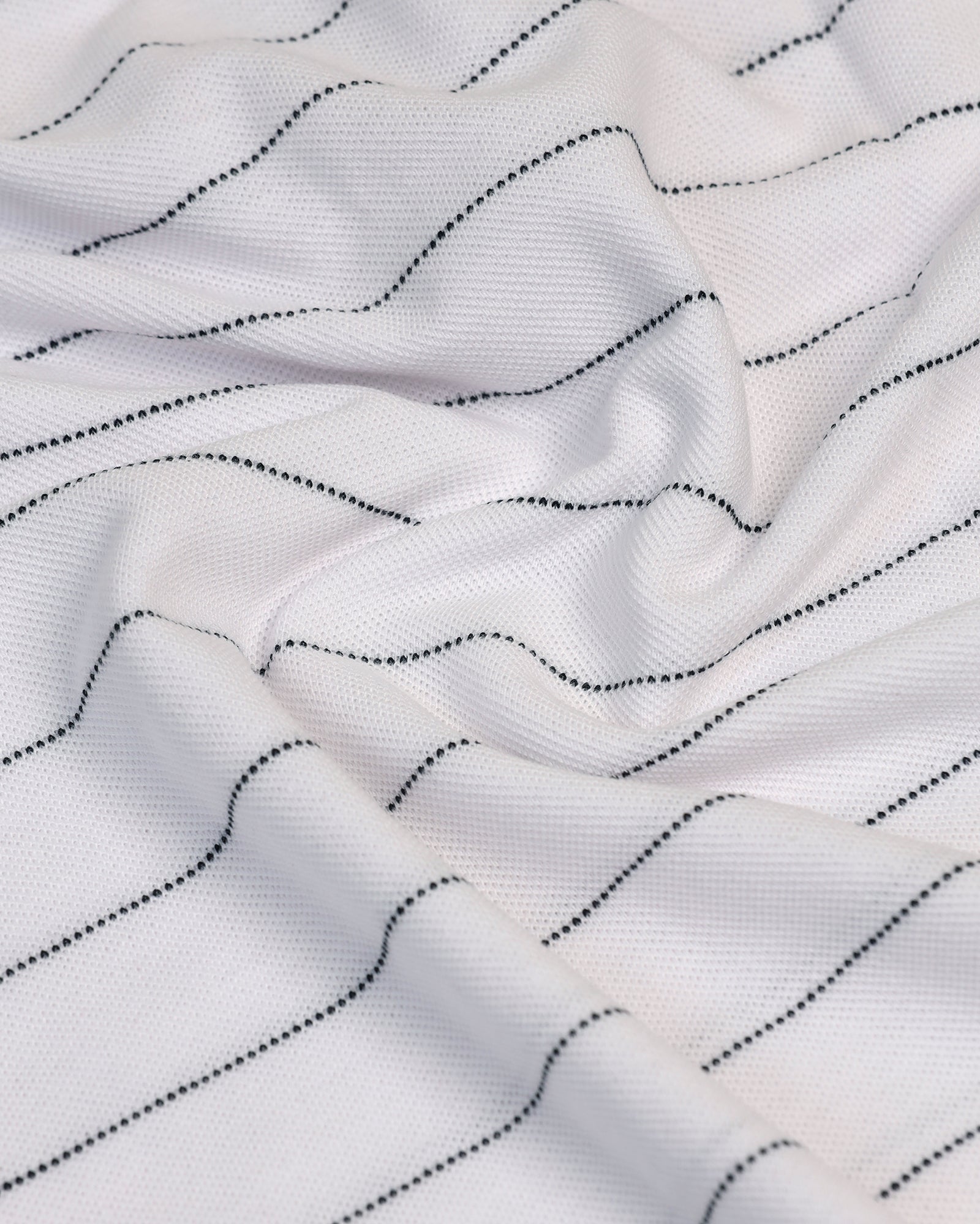 Polo White Stripe T-Shirt - Willow