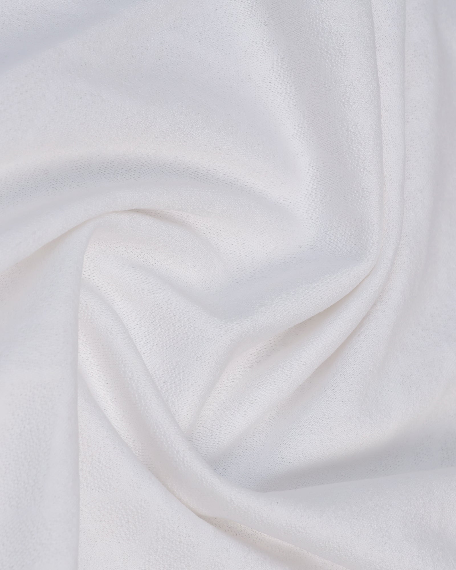 Polo White Textured T-Shirt - Blade