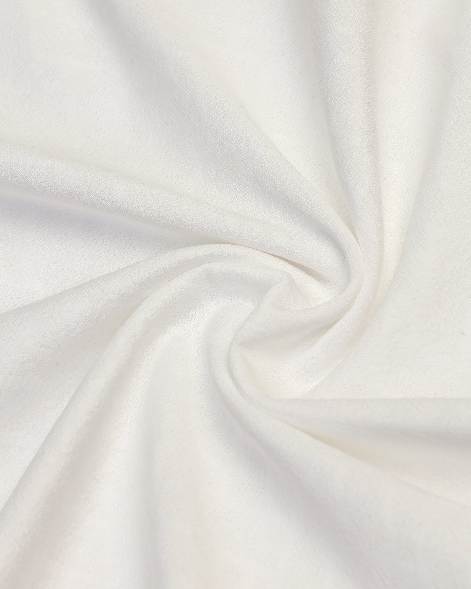 Polo White Textured T-Shirt - Blade