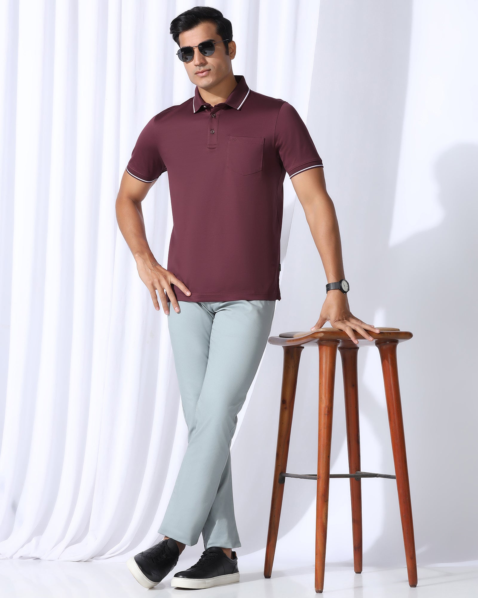 Polo Wild Ginger Solid T-Shirt - Orion